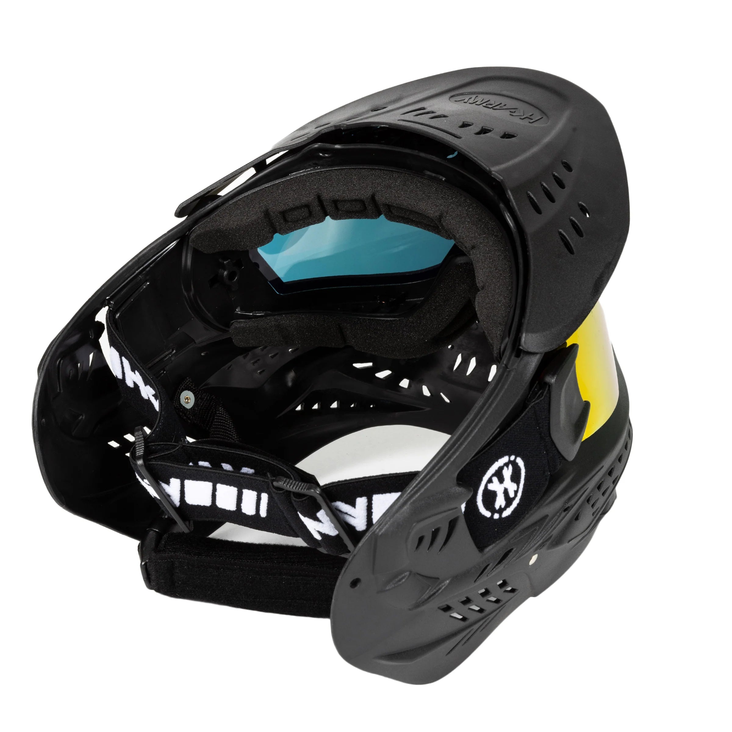 HSTL Goggle | Color: Black W/ Fire Thermal Lens | Paintball & Airsoft Goggle - Image 5