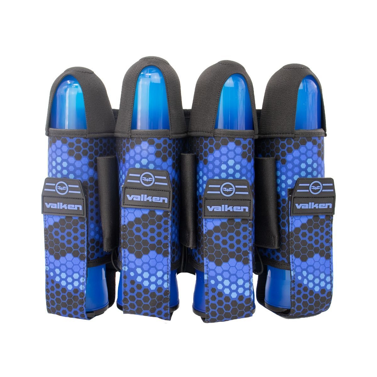 Valken Fate Gfx 4+3 Paintball Harness - Digi Tiger Blue Camo | Paintball Pod Harness