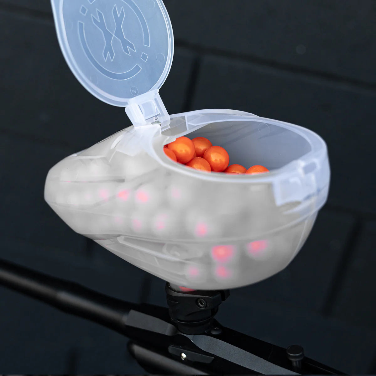GFX Gravity Loader - Clear | Paintball Hopper / Loader | Hk Army - Image 10