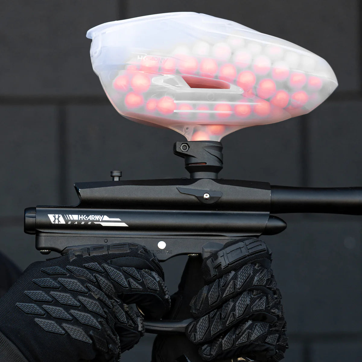 GFX Gravity Loader - Clear | Paintball Hopper / Loader | Hk Army - Image 6
