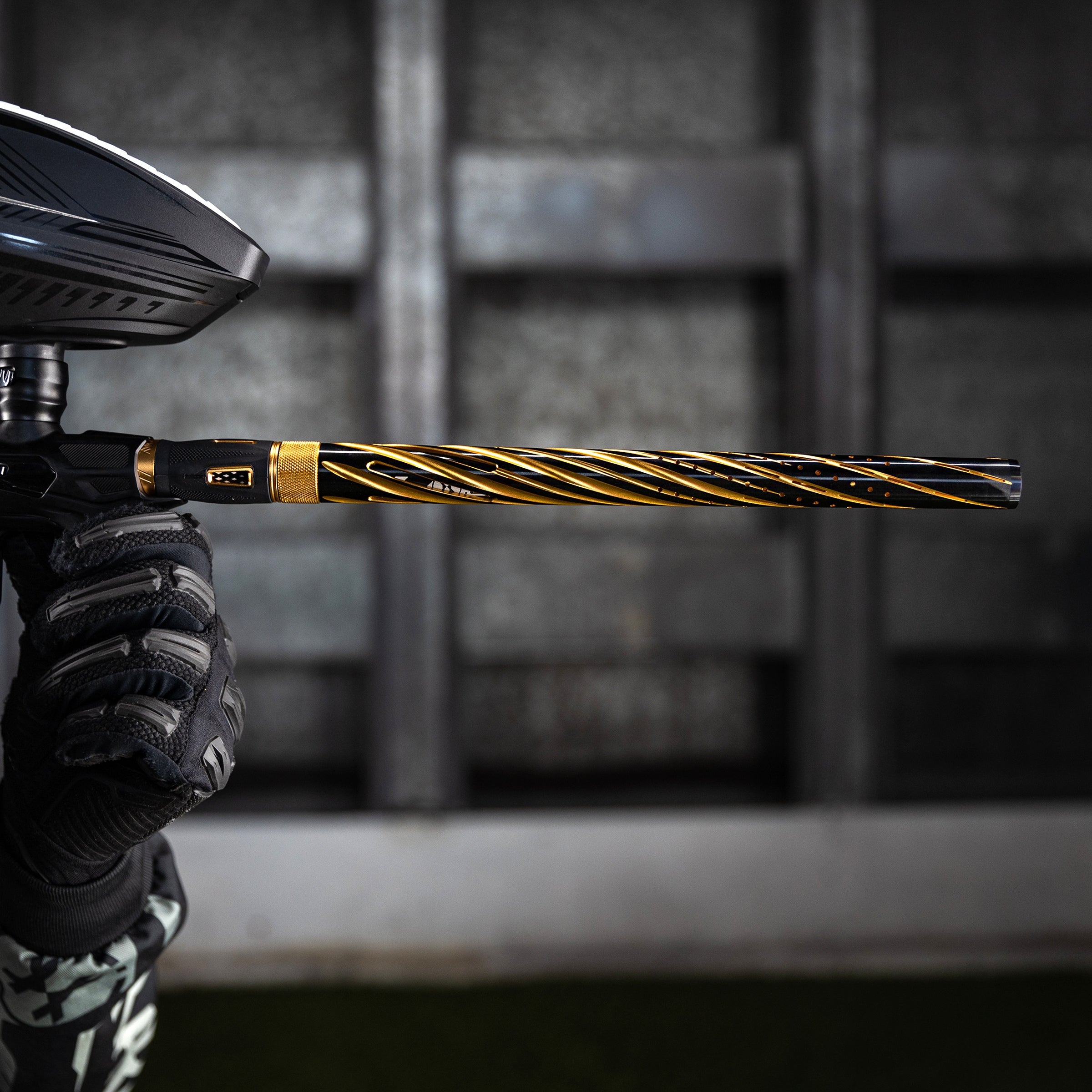 LAZR Elite Orbit Barrel Kit - 15' Dust Gold/Black Inserts - Cocker Threads - Image 8
