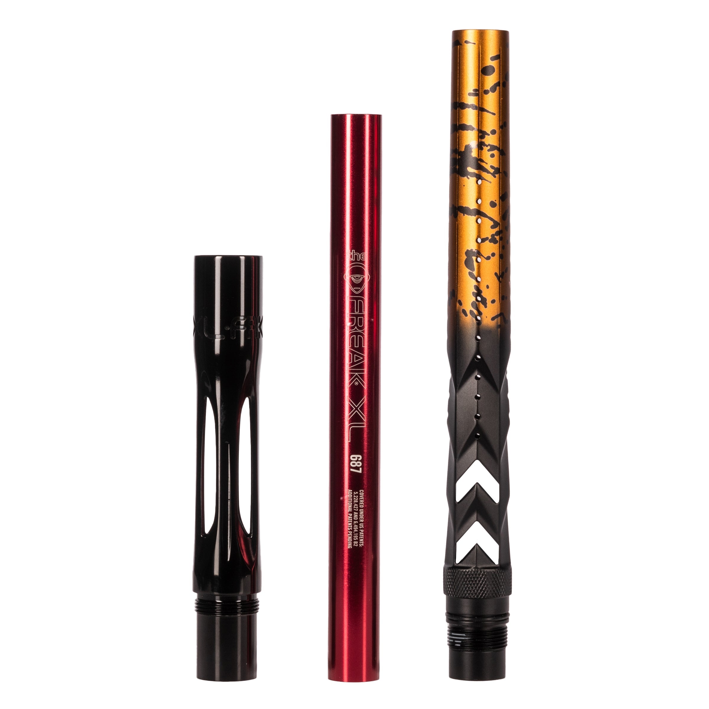 FXL Elite Fossil Barrel Tip - Fade Gold/ Black Splash - Image 3