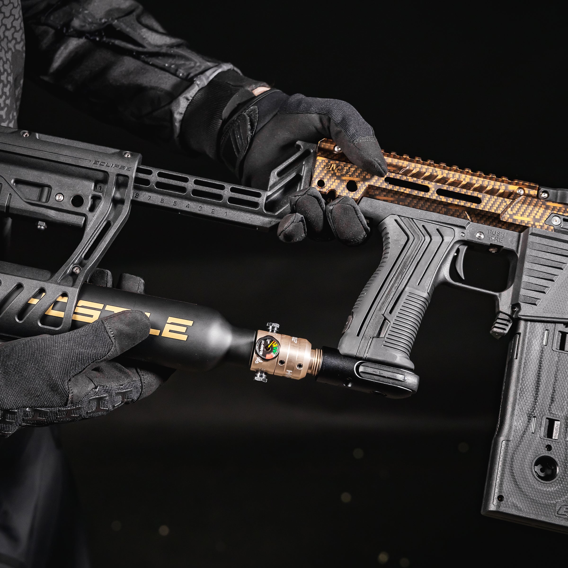 Alpha Air® - 15ci/4500psi GOLD PRO Air System - Hostile Prestige - Image 5