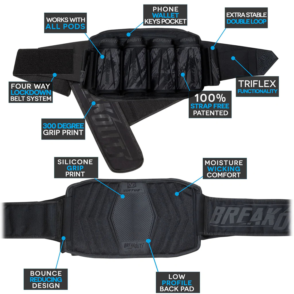 Virtue Breakout V2 Strapless Pack - Graphic Black 4+7 - Image 5