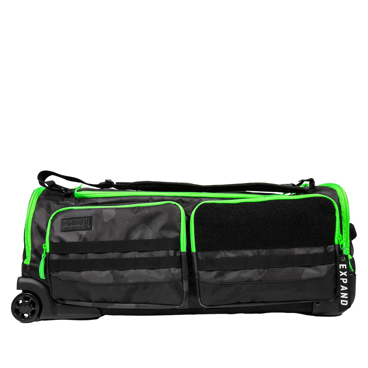 Expand 75L - Roller Gear Bag - Shroud Neon Green | Paintball Gear Bag | Hk Army - Image 12
