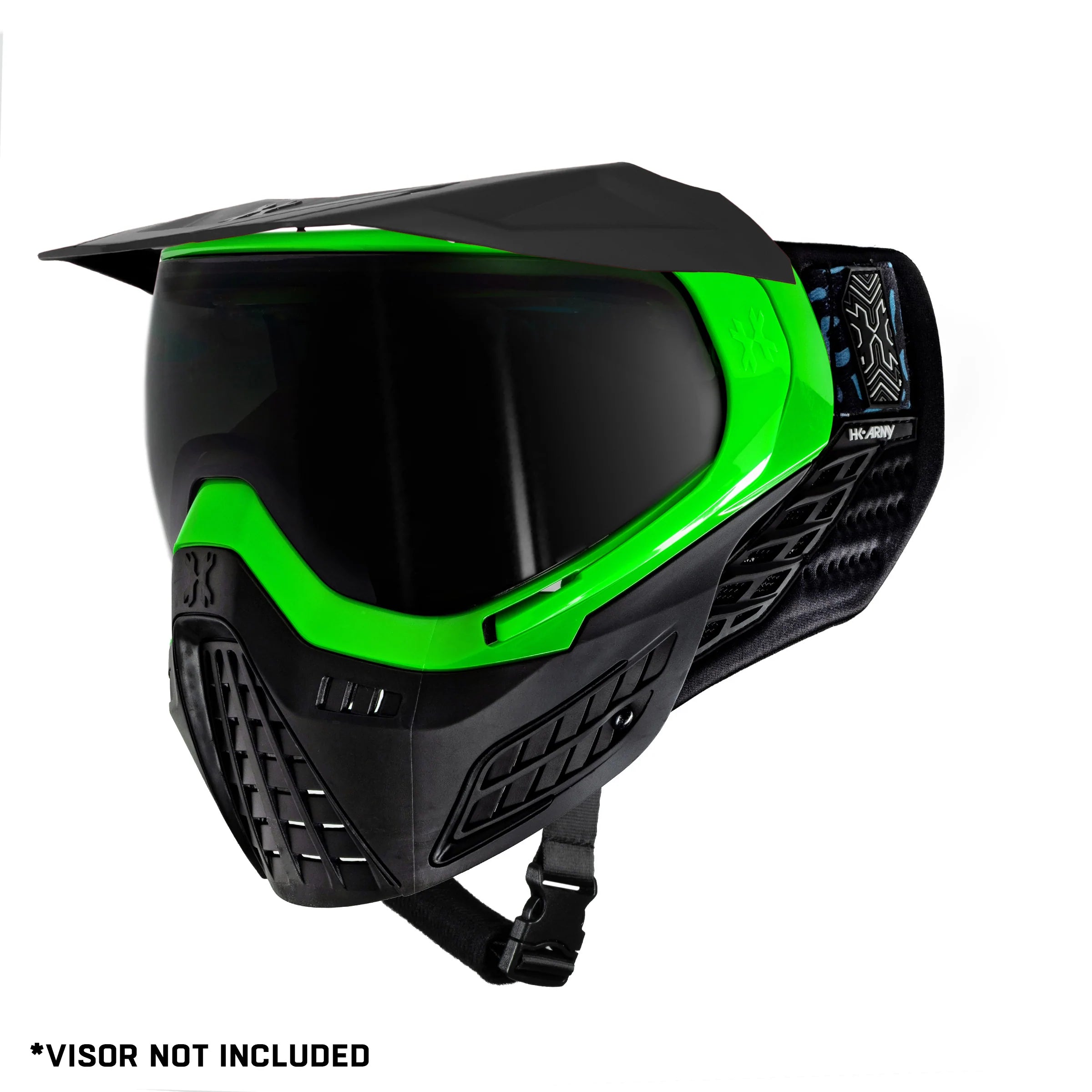 KLR Goggle Blackout Neon Green (Neon Green/Black) | Paintball Goggle | Mask | Hk Army - Image 2