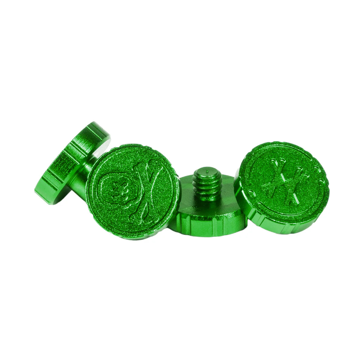 Machined Goggle Screw Set "Icon" Green - Image 4