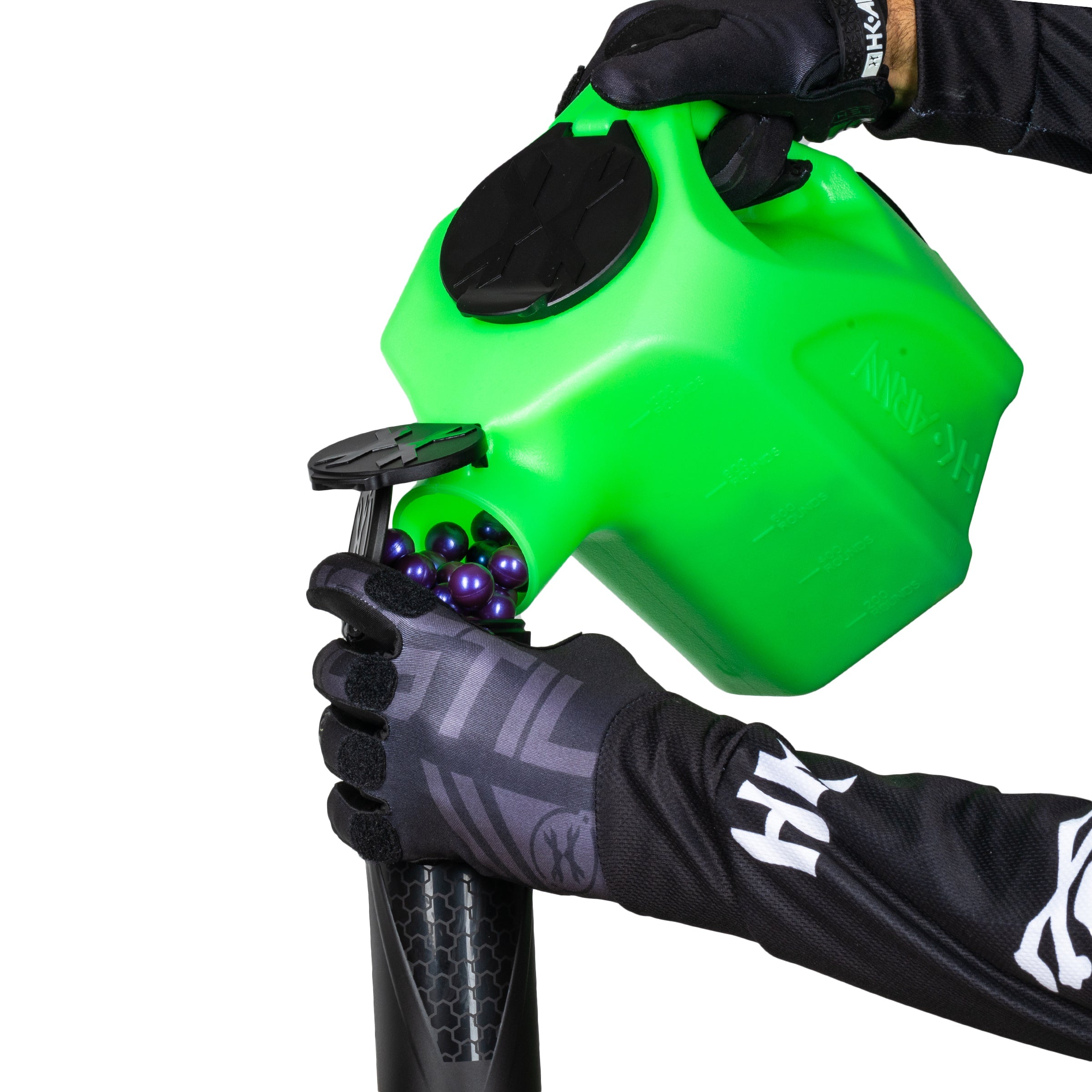 Reload 1000 Round Paintball Hauler / Pod Filler - Lime - Image 2