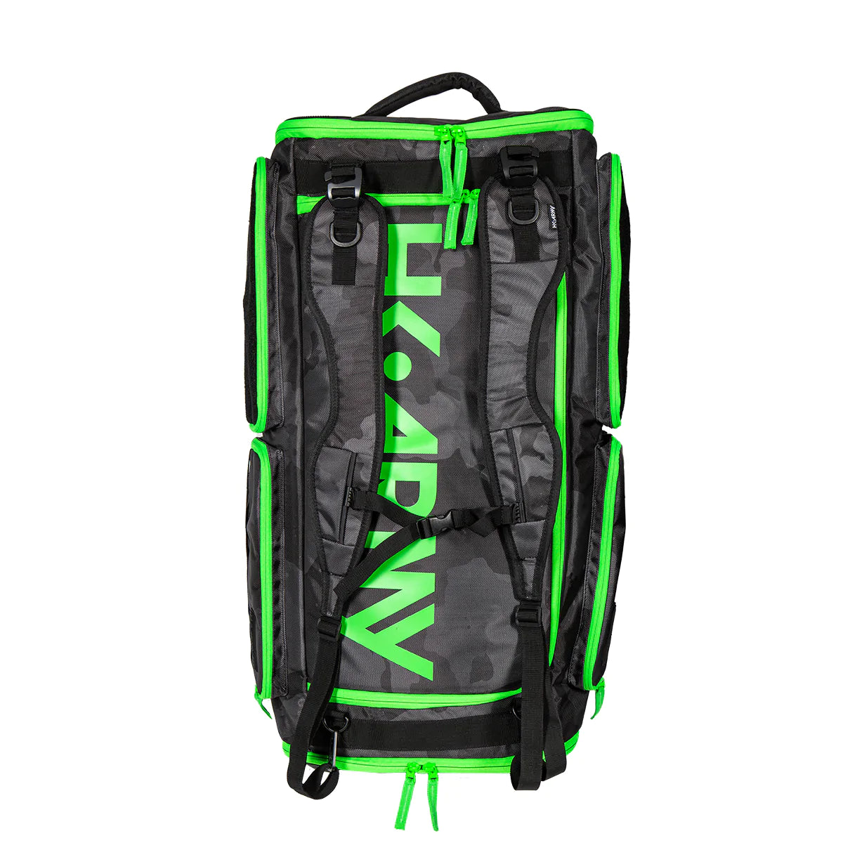 Expand 75L - Roller Gear Bag - Shroud Neon Green | Paintball Gear Bag | Hk Army - Image 9