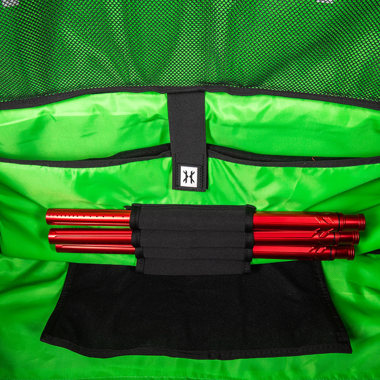 Expand 75L - Roller Gear Bag - Shroud Neon Green | Paintball Gear Bag | Hk Army - Image 8
