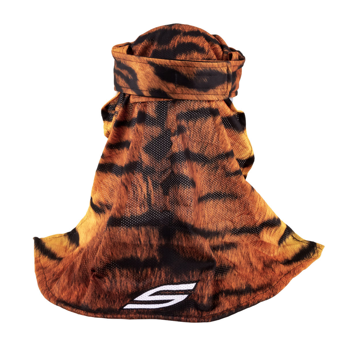 Headwrap, Orange Tiger | Paintball Headwrap | Social Paintball - Image 2