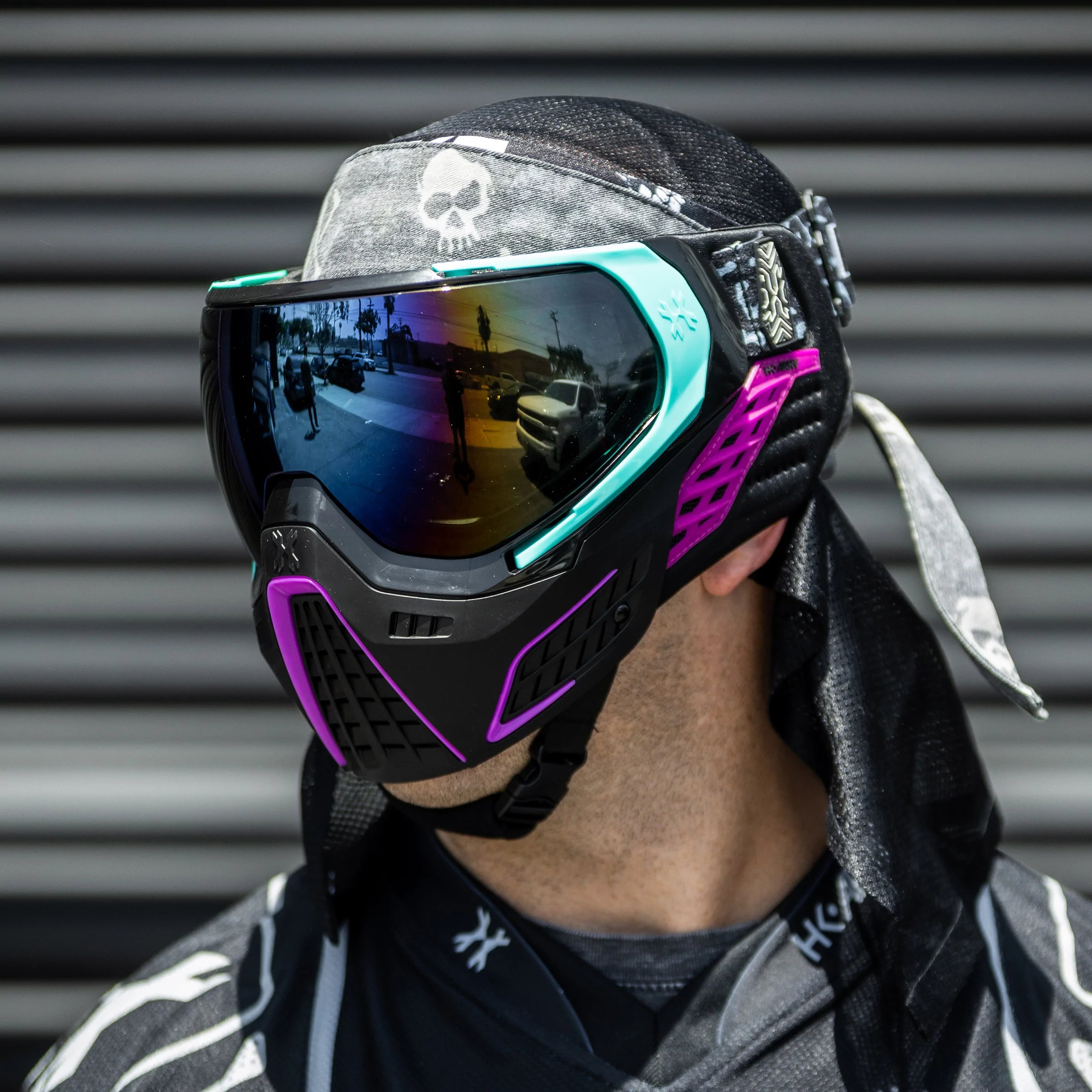 Klr Goggle Amp - Teal/Purple/Cobalt Lens | Paintball Goggle | Mask | Hk Army - Image 6