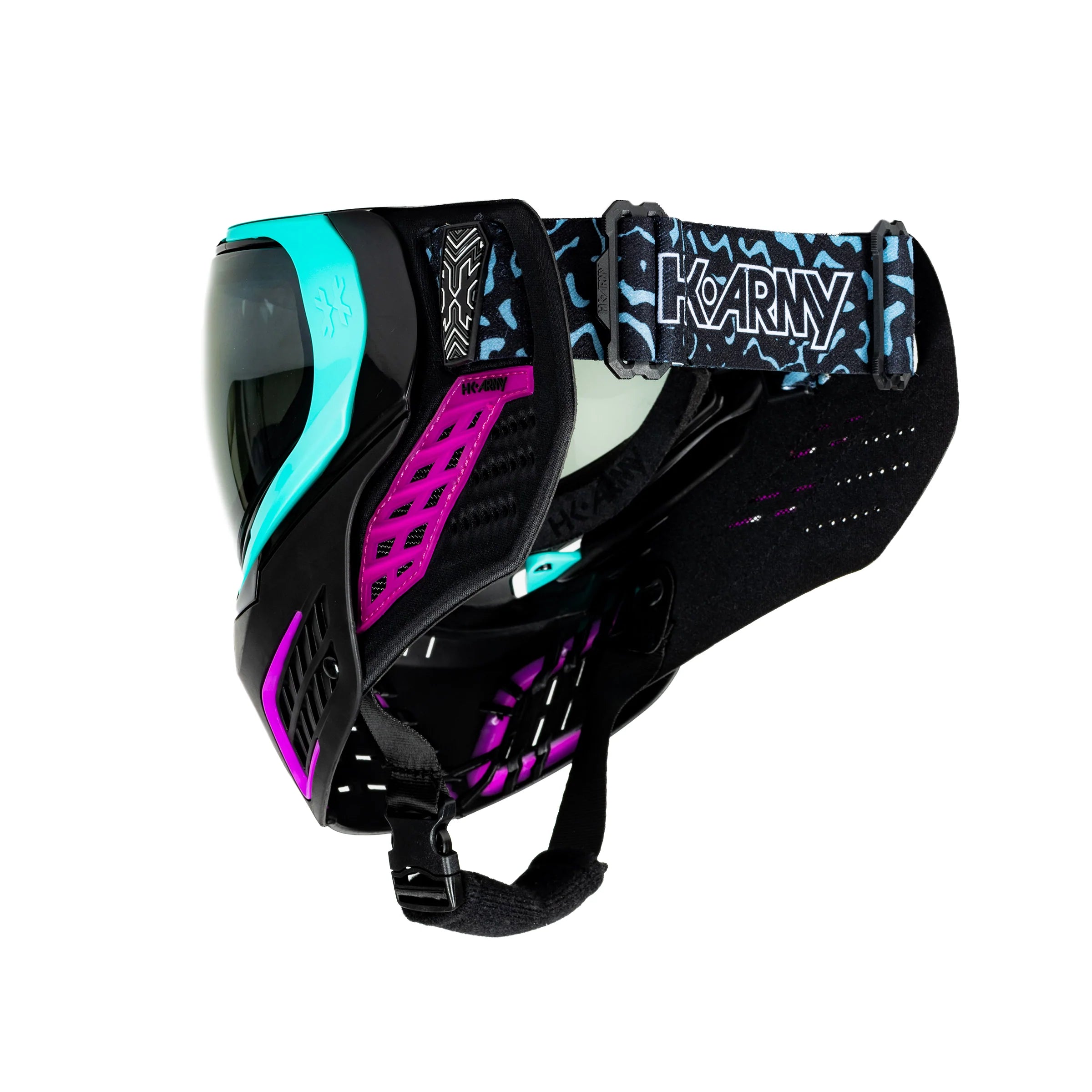 Klr Goggle Amp - Teal/Purple/Cobalt Lens | Paintball Goggle | Mask | Hk Army - Image 4