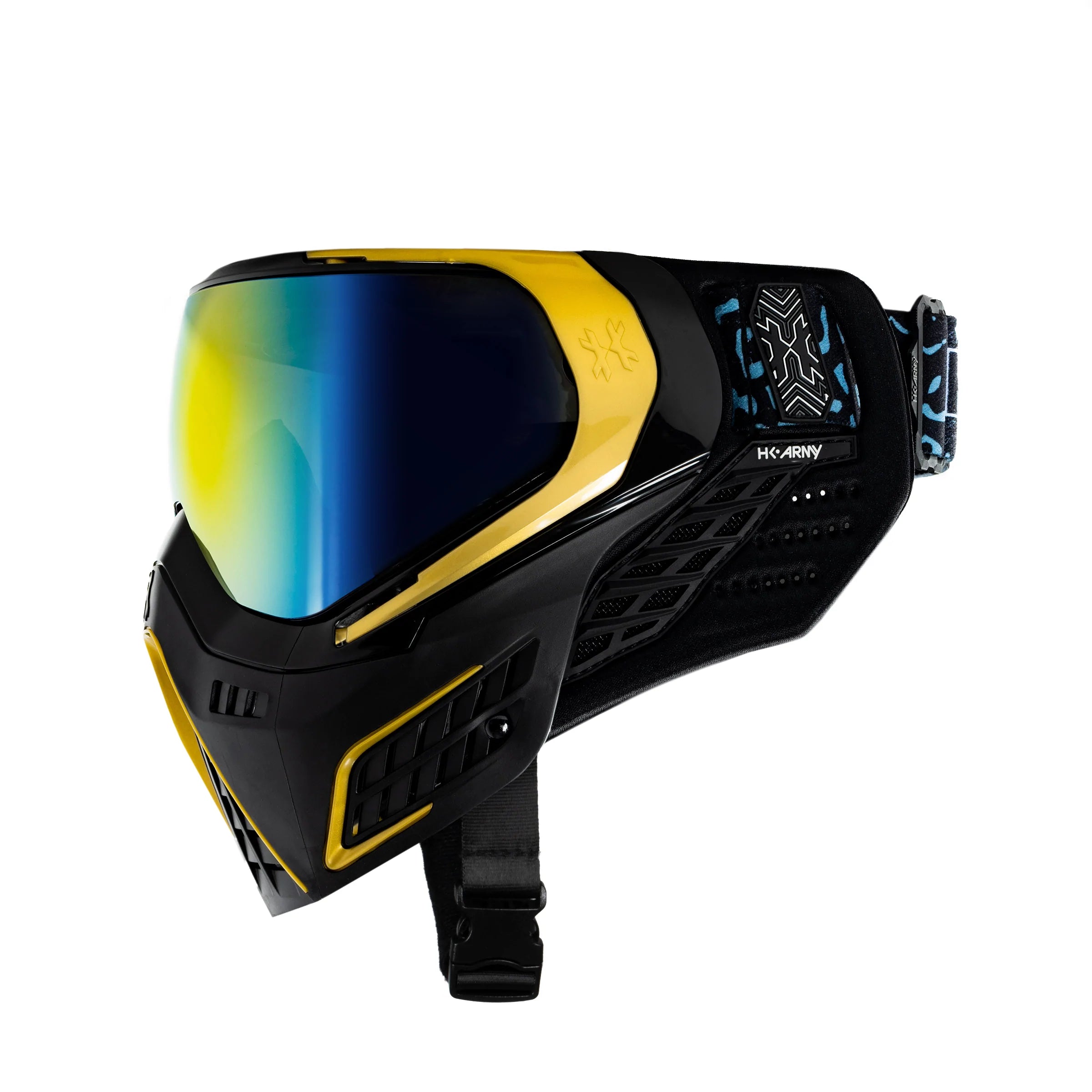 Klr Goggle Prestige - Black/Gold/Fusion Lens | Paintball Goggle | Mask | Hk Army - Image 3