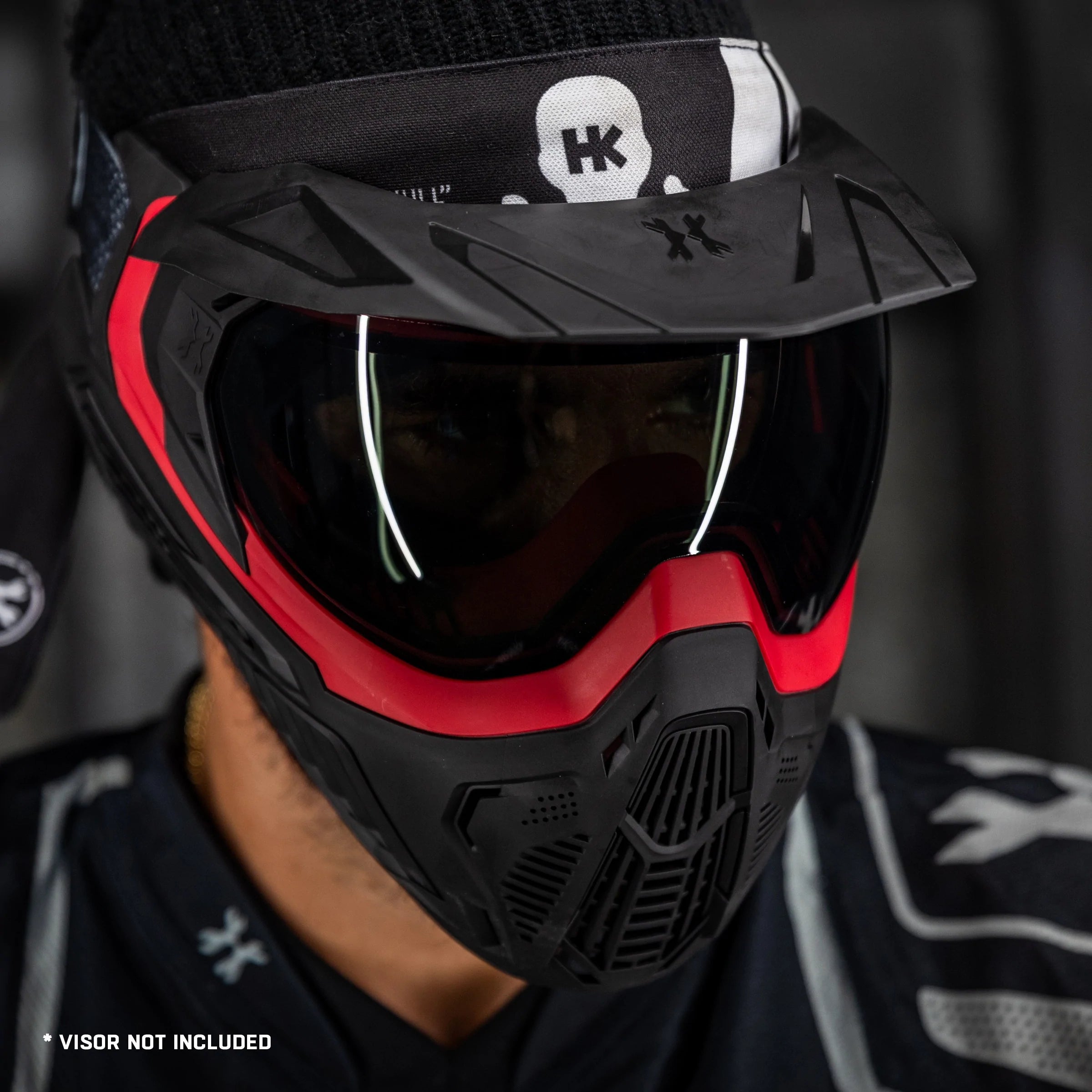 Slr Goggle - Lava (Red/Black) Smoke Lens | Paintball Goggle | Mask | Hk Army - Image 5