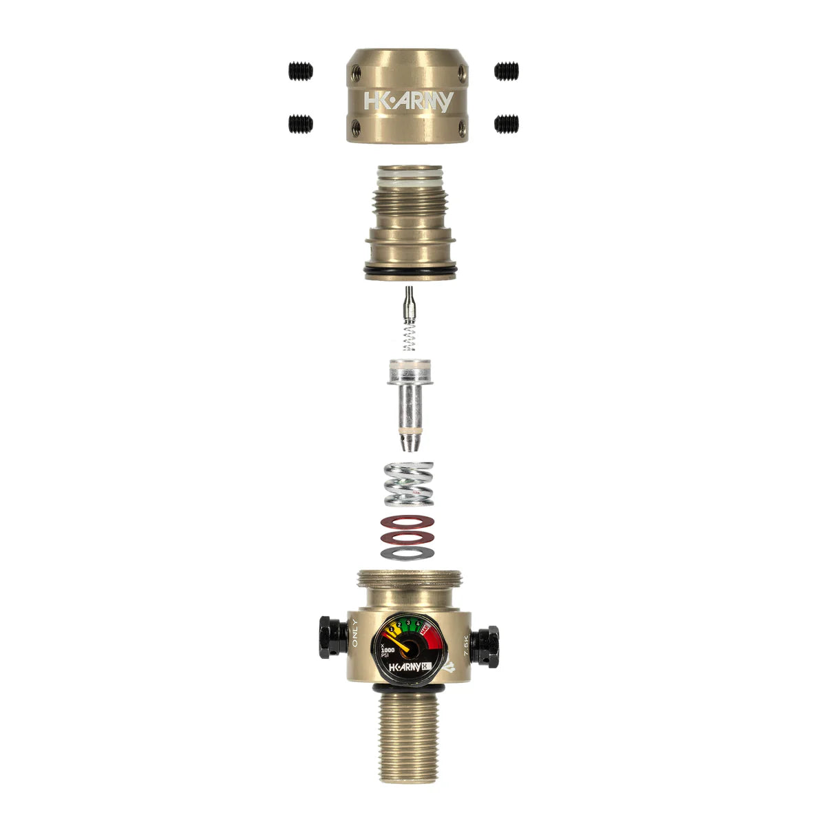 AeroLite Pro Regulator - Adjustable & Rotational - Gold - Image 6