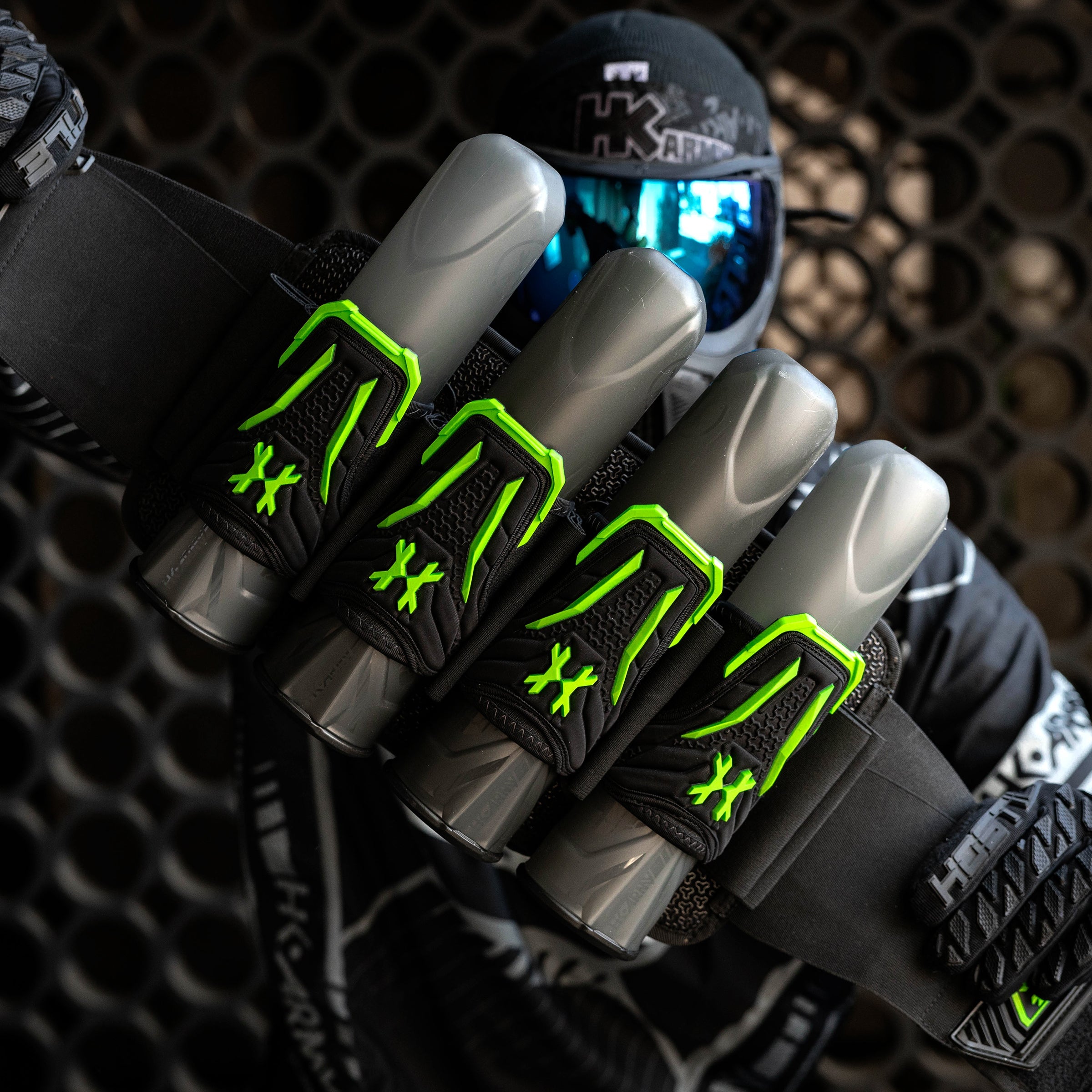 Zero G LITE Harness 4+3 - Lime - Image 2