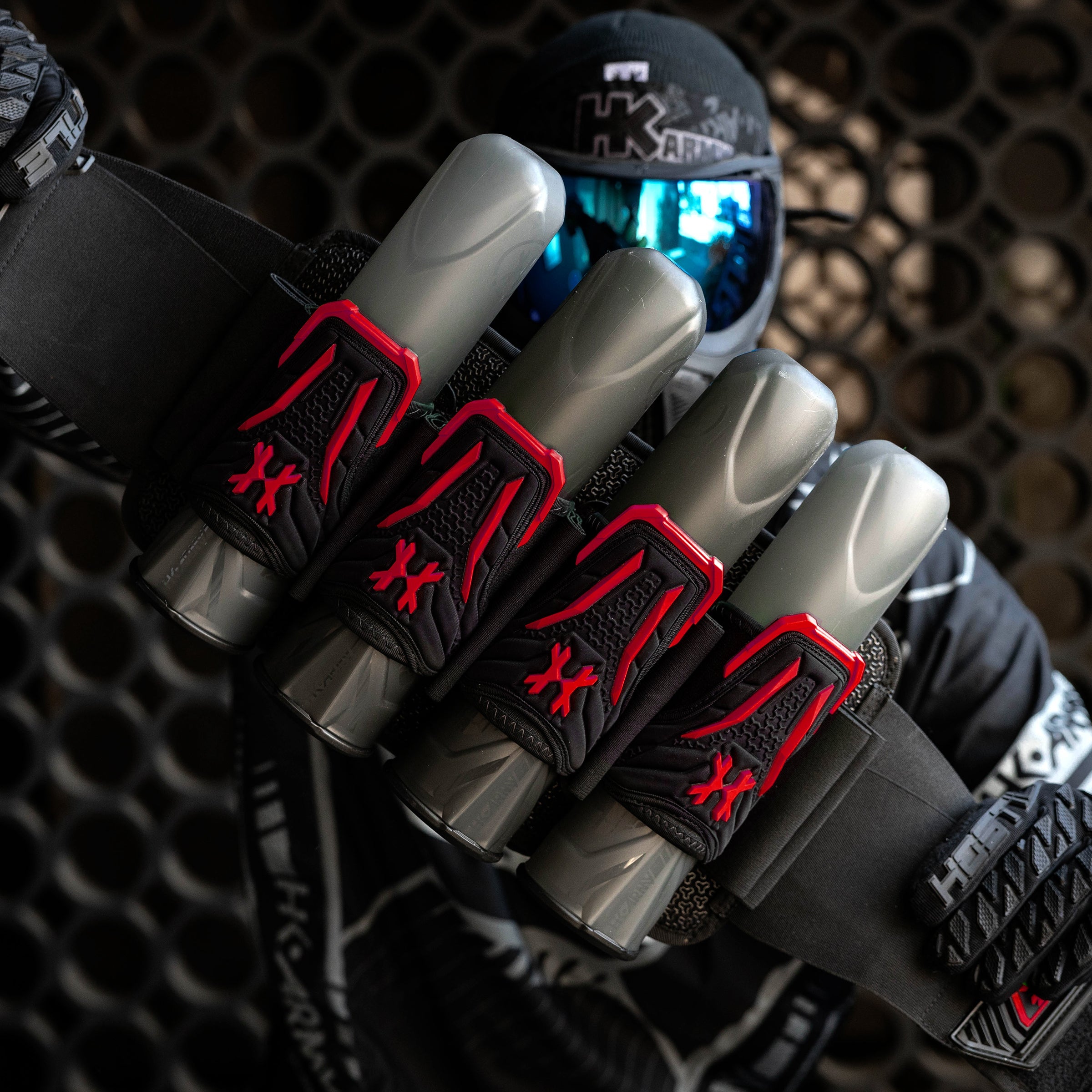 Zero G LITE Harness 4+3 - Red - Image 2
