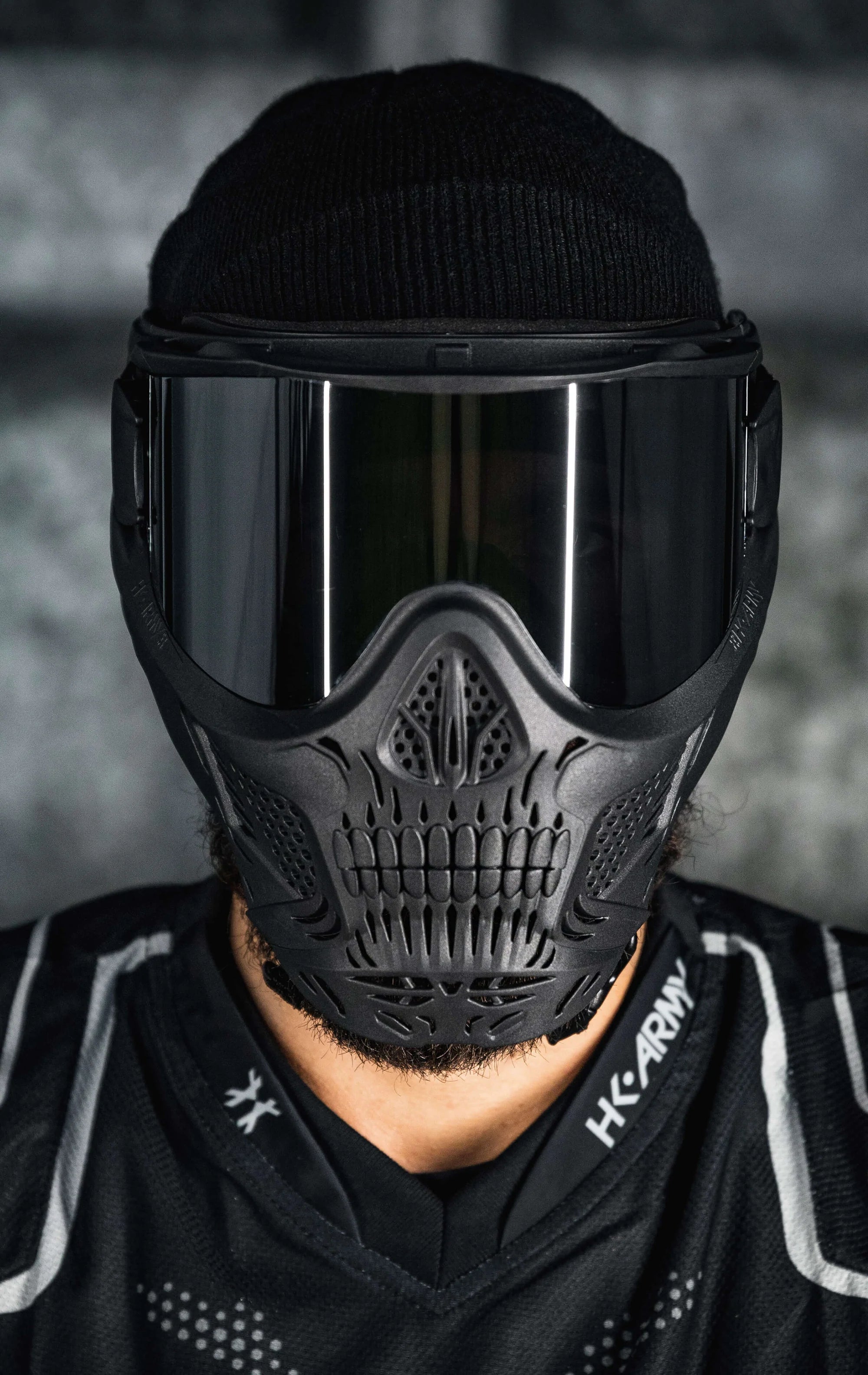 Hstl Skull Goggle "Punisher" - Black W/ Smoke Lens - Image 7