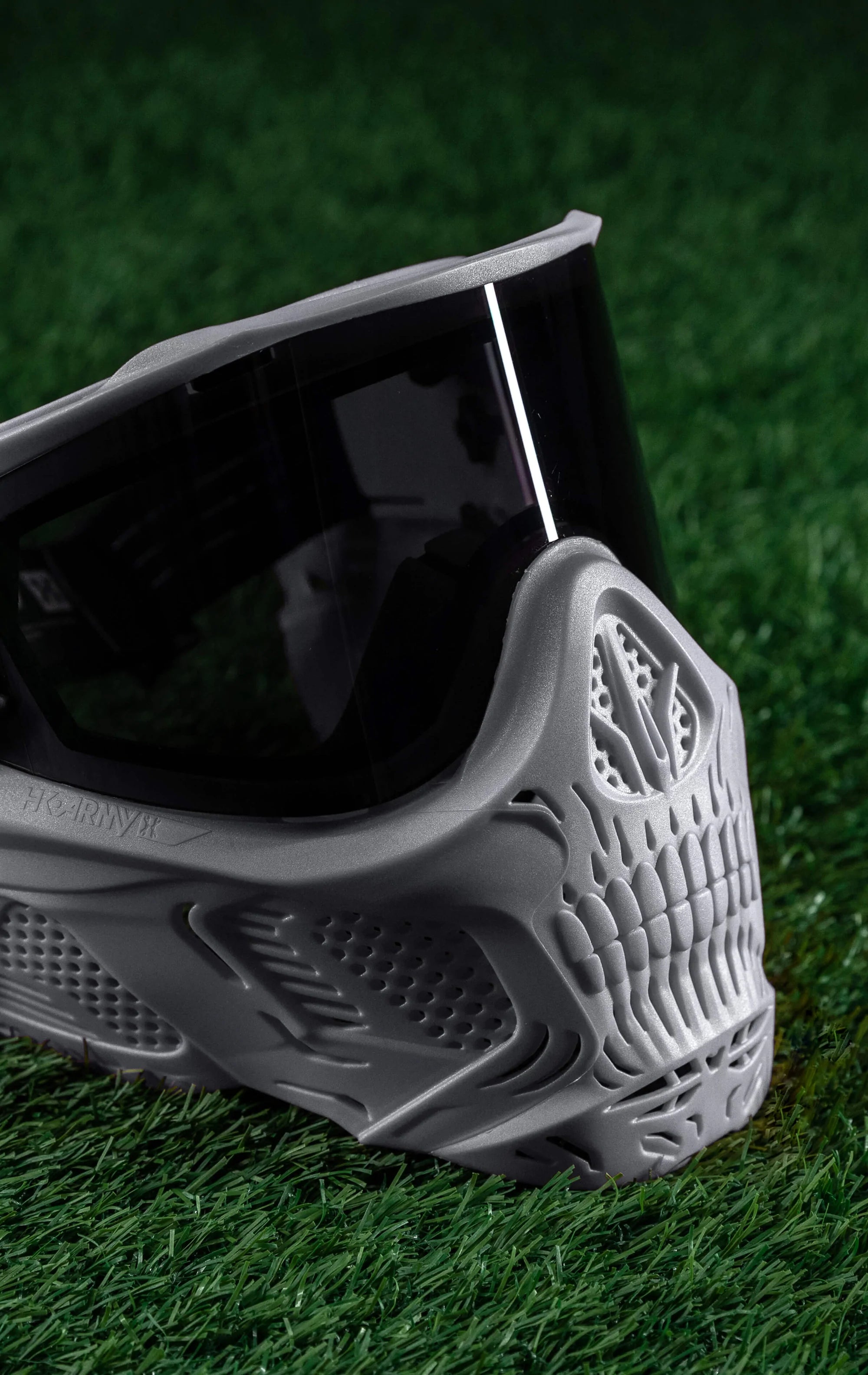 Hstl Skull Goggle "Tombstone" - Grey W/ Smoke Lens | Paintball Goggle | Mask | Hk Army - Image 5