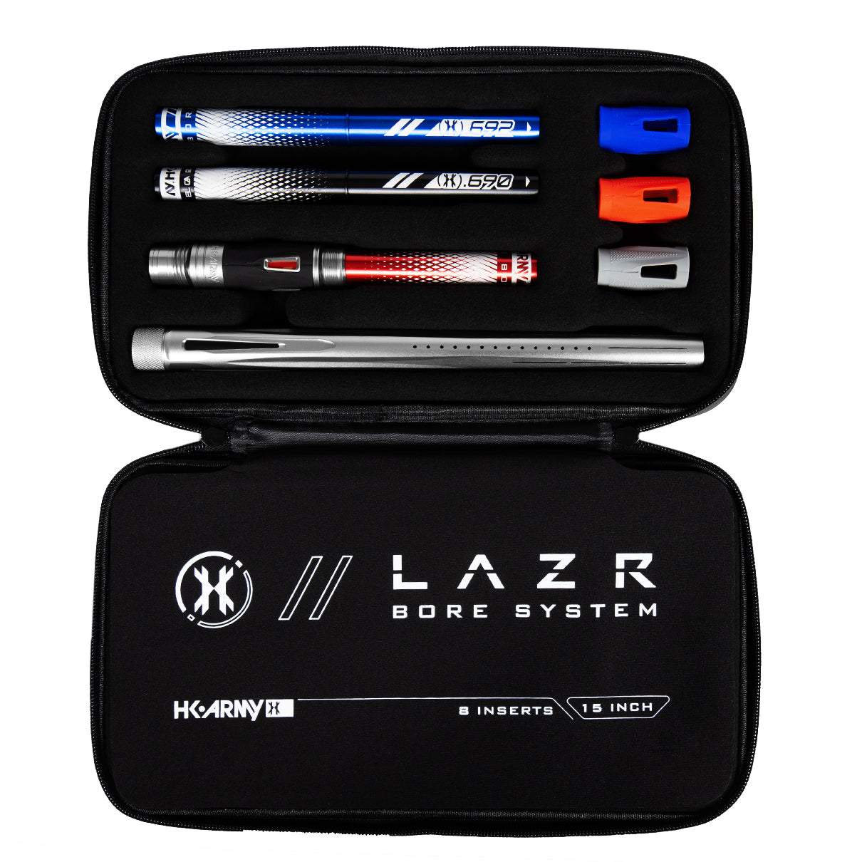 LAZR Barrel Kit - Dust Pewter - Colored Inserts - Luxe Threads - Image 2