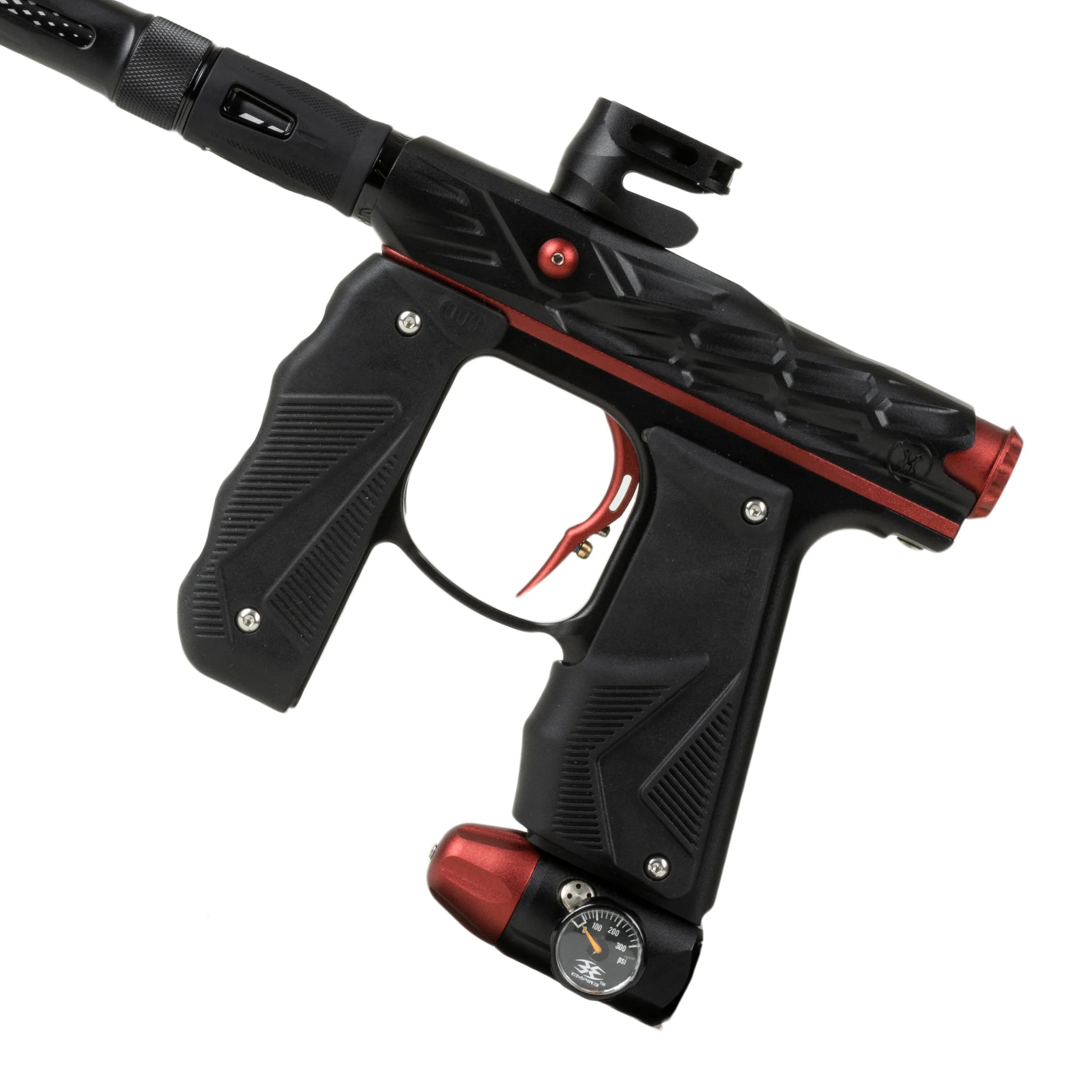 HK Army Hive Mini GS With Lazr-Barrel | Black/Red | Paintball Electronic Marker - Image 3