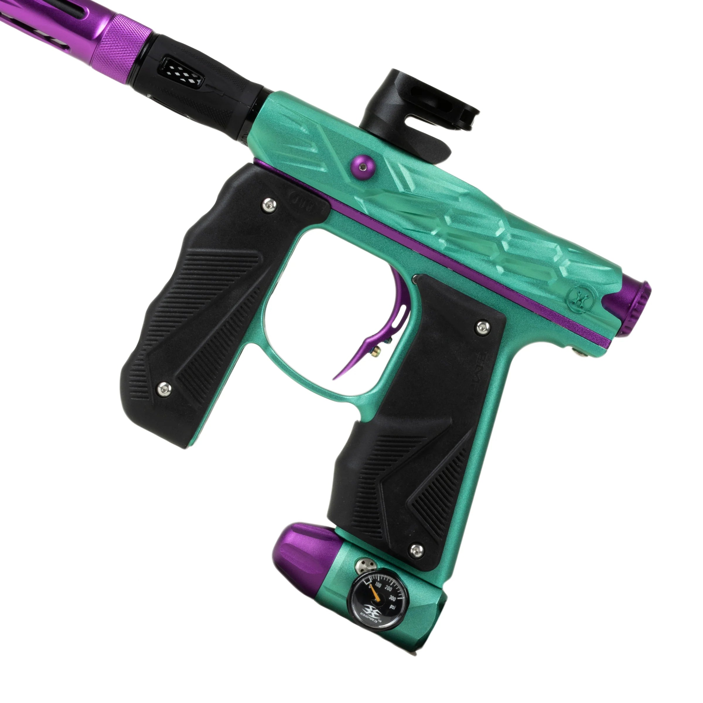 HK Army Hive Mini GS with Lazr-Barrel | Teal/Purple | Paintball Electronic Marker - Image 3