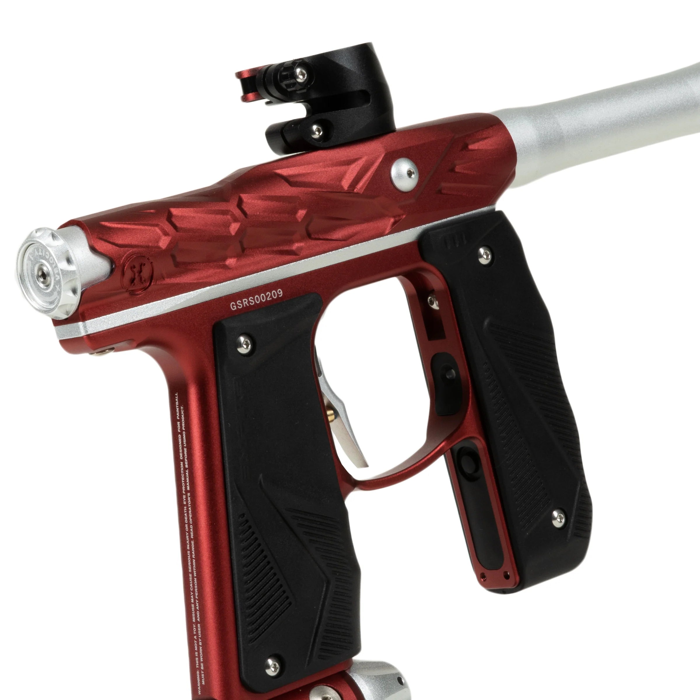 HK Army Hive Mini GS | Red/Silver | Paintball Electronic Marker - Image 5