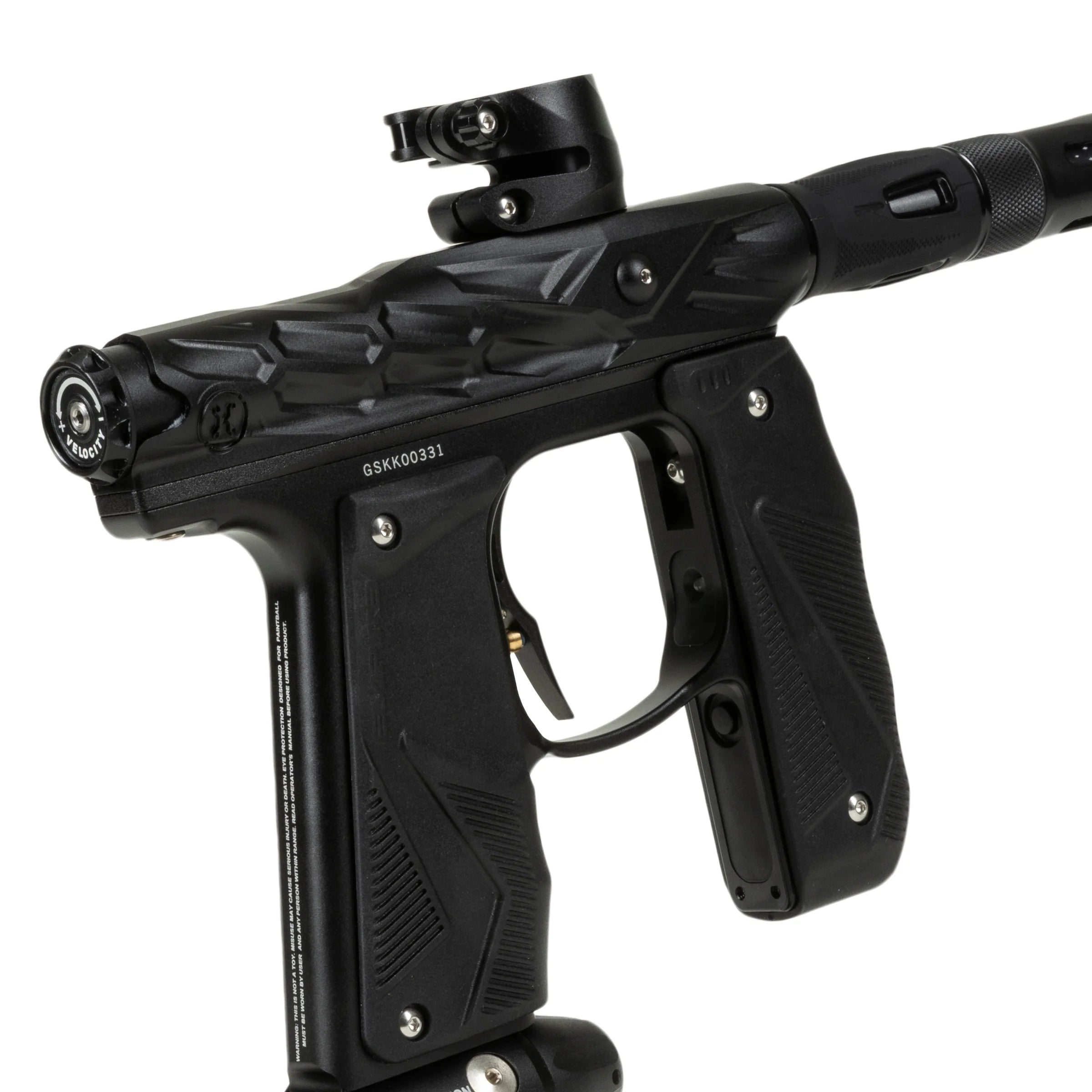 HK Army Hive Mini GS With Lazr-barrel | Black/Black | Paintball Electronic Marker - Image 4