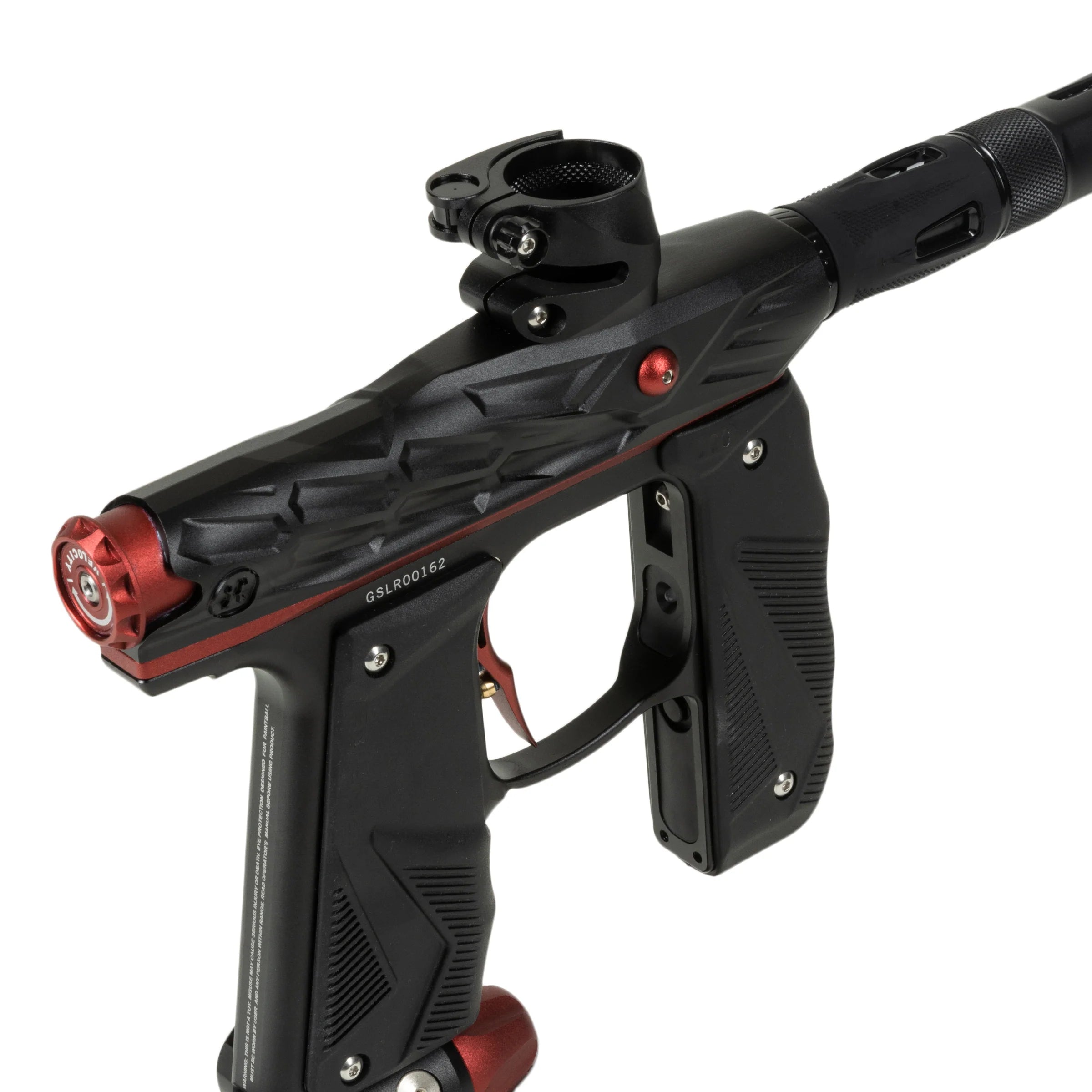 HK Army Hive Mini GS With Lazr-Barrel | Black/Red | Paintball Electronic Marker - Image 6