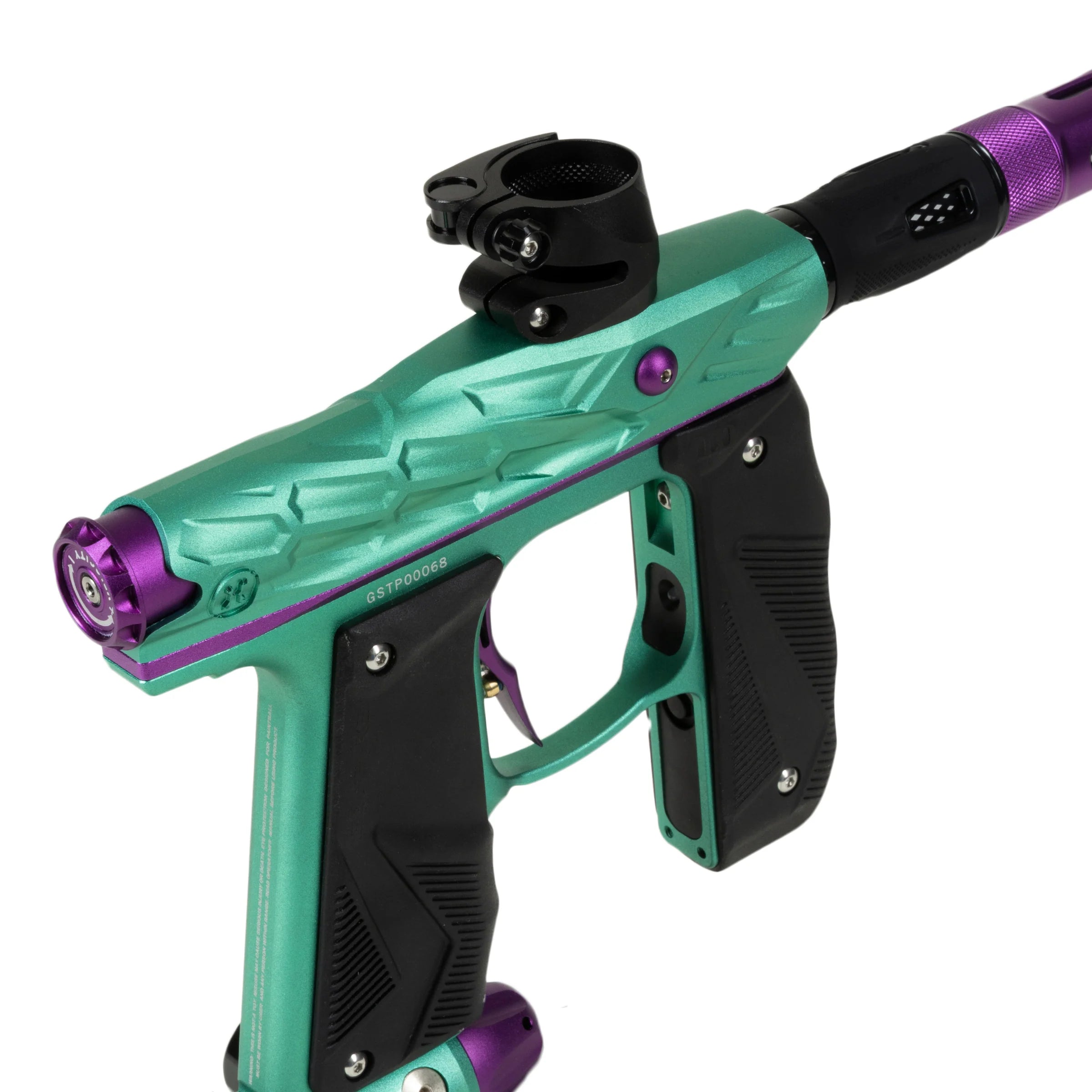 HK Army Hive Mini GS with Lazr-Barrel | Teal/Purple | Paintball Electronic Marker - Image 4