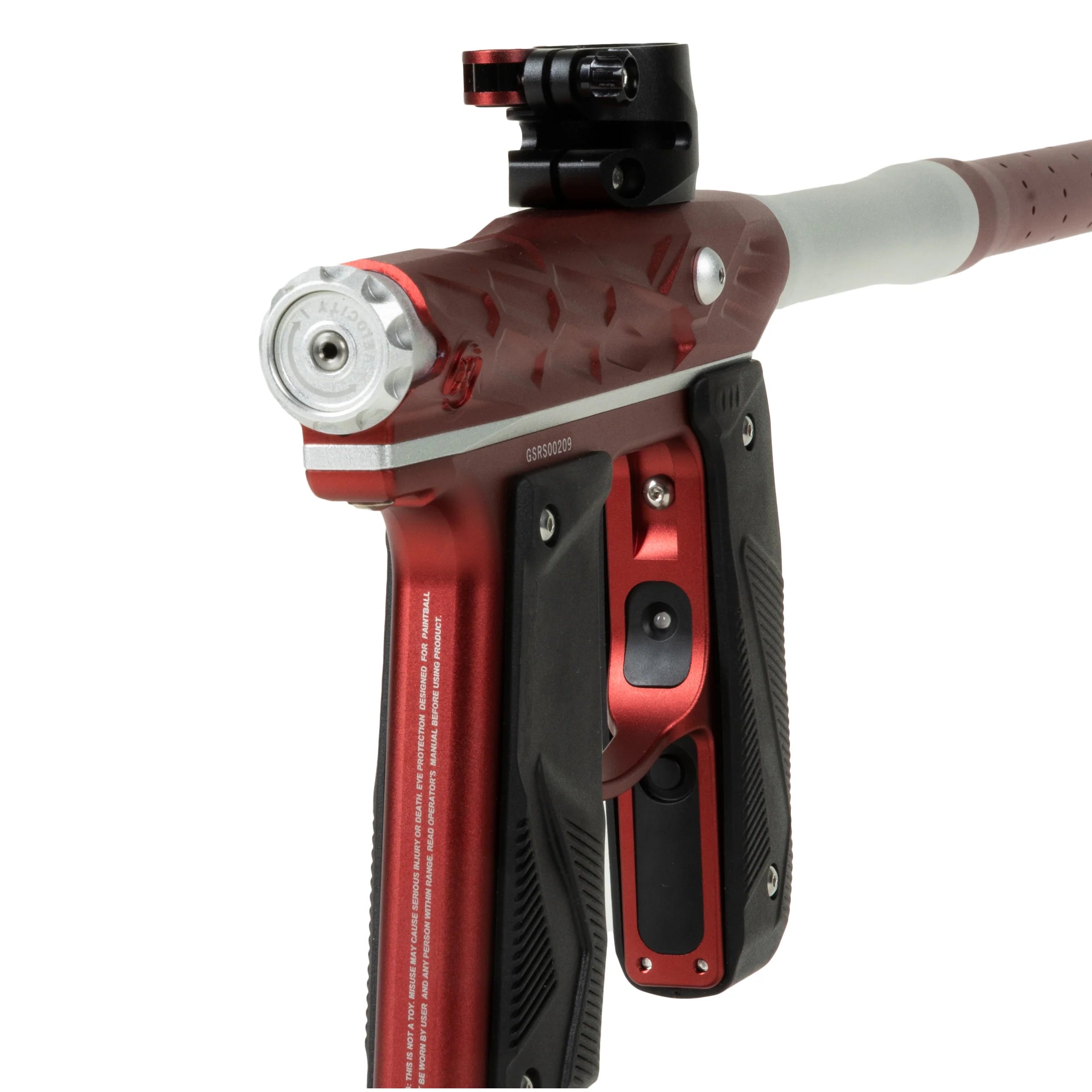 HK Army Hive Mini GS | Red/Silver | Paintball Electronic Marker - Image 3