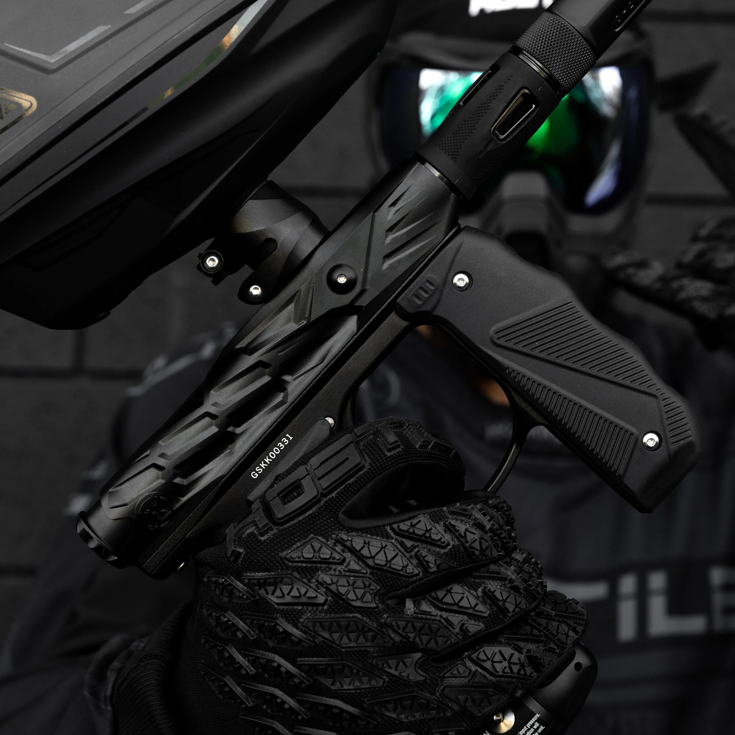 HK Army Hive Mini GS With Lazr-barrel | Black/Black | Paintball Electronic Marker - Image 8