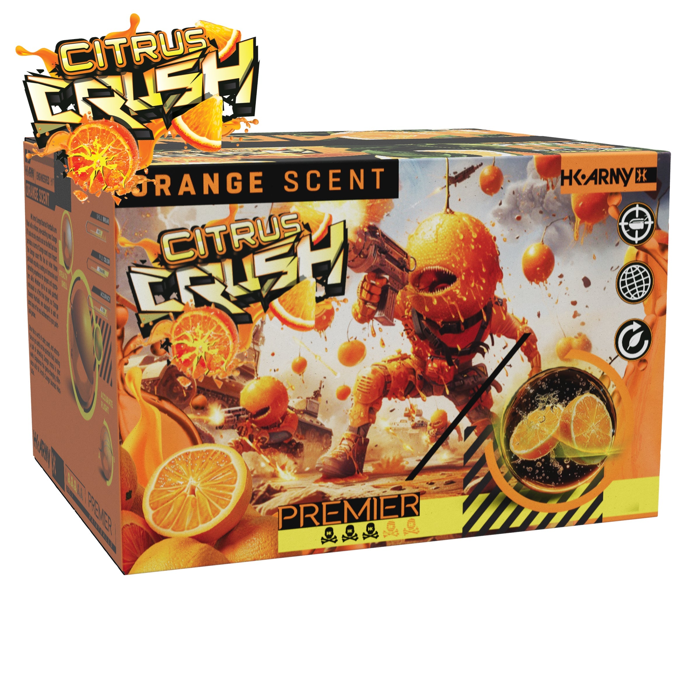 HK Army Citrus Crush Scented Paintballs - Premier Orange Fill - Image 5