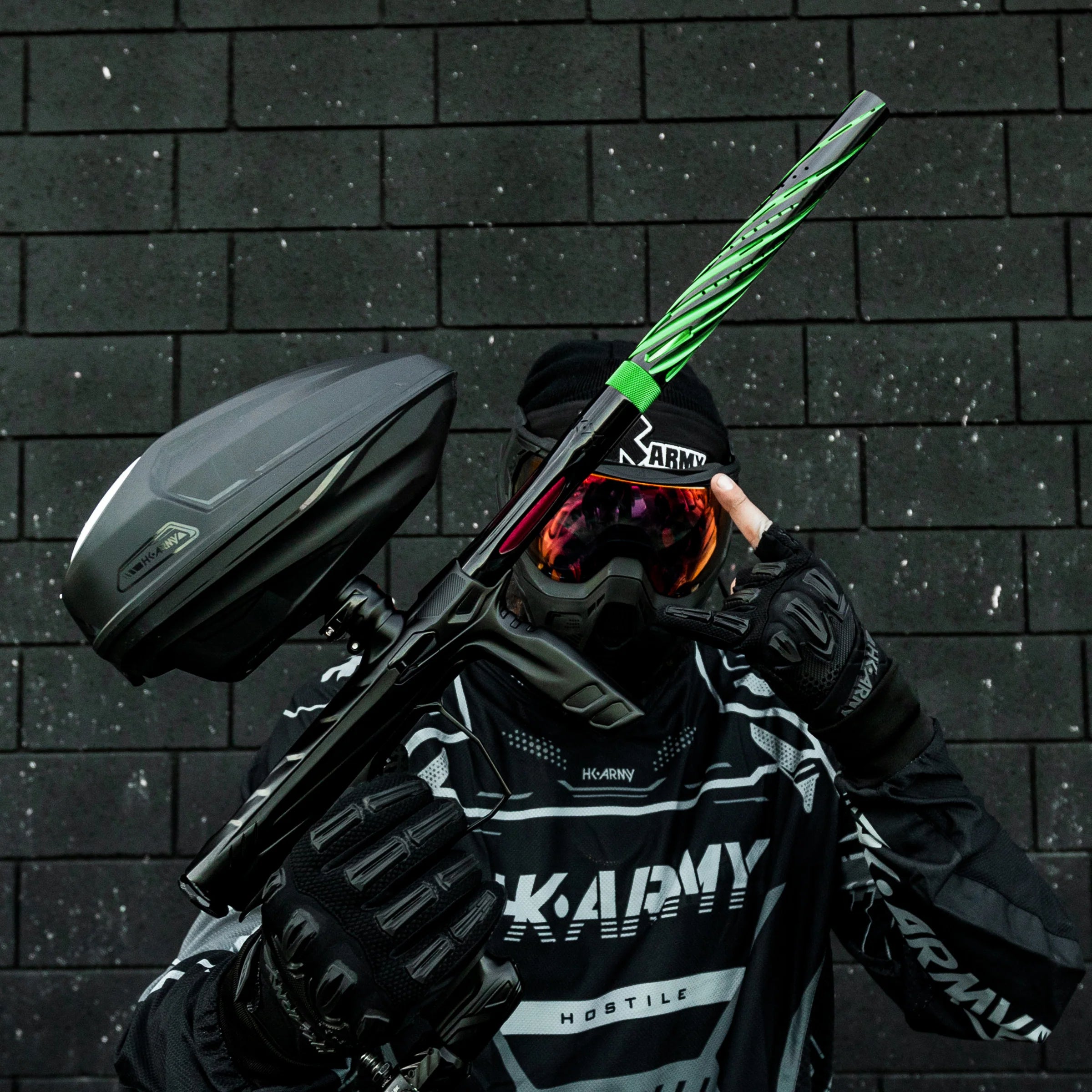 Freak XL Elite Orbit Barrel Tip | Color: Dust Green/Black - Image 8