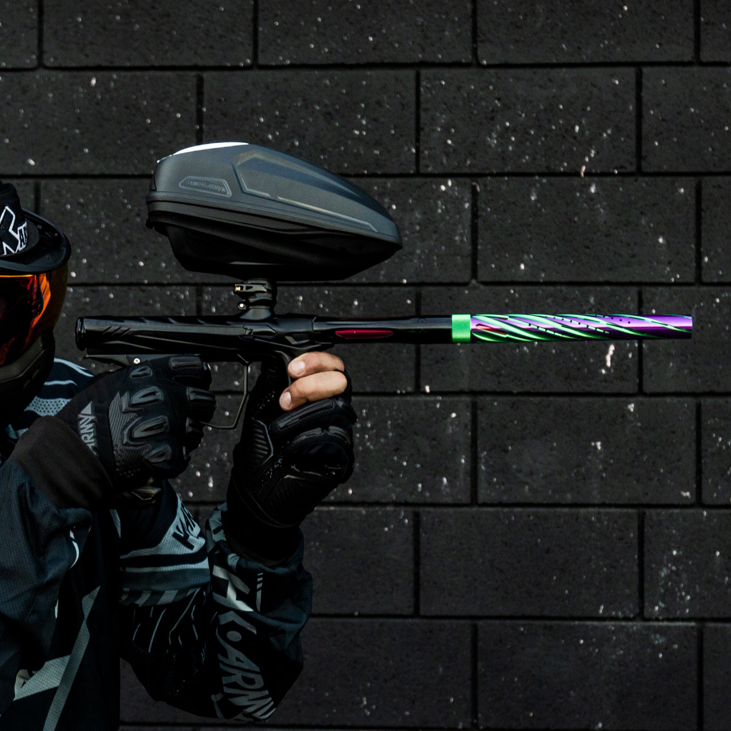 FXL Elite Orbit Barrel Tip - Dust Green/Purple - Image 7