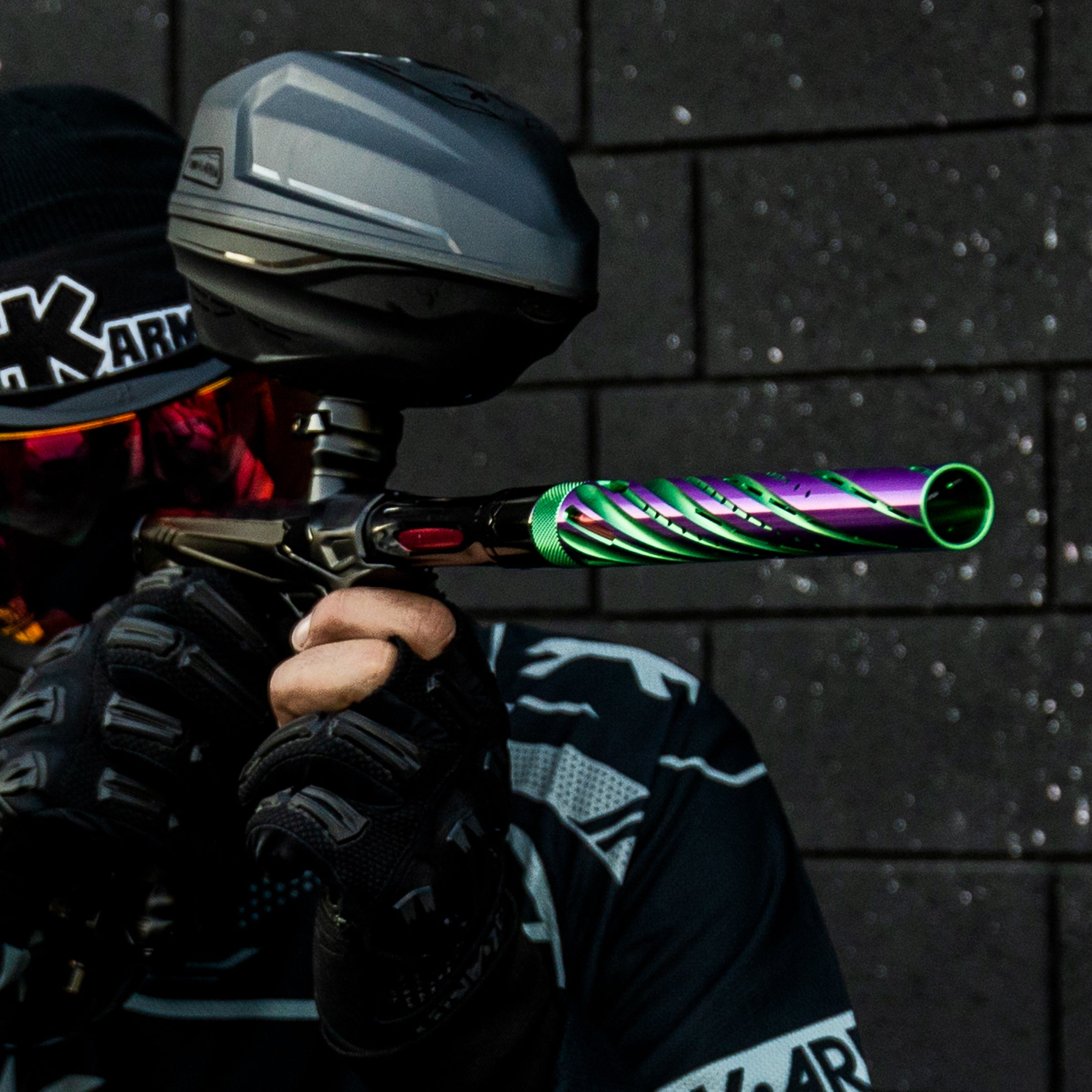 FXL Elite Orbit Barrel Tip - Dust Green/Purple - Image 2