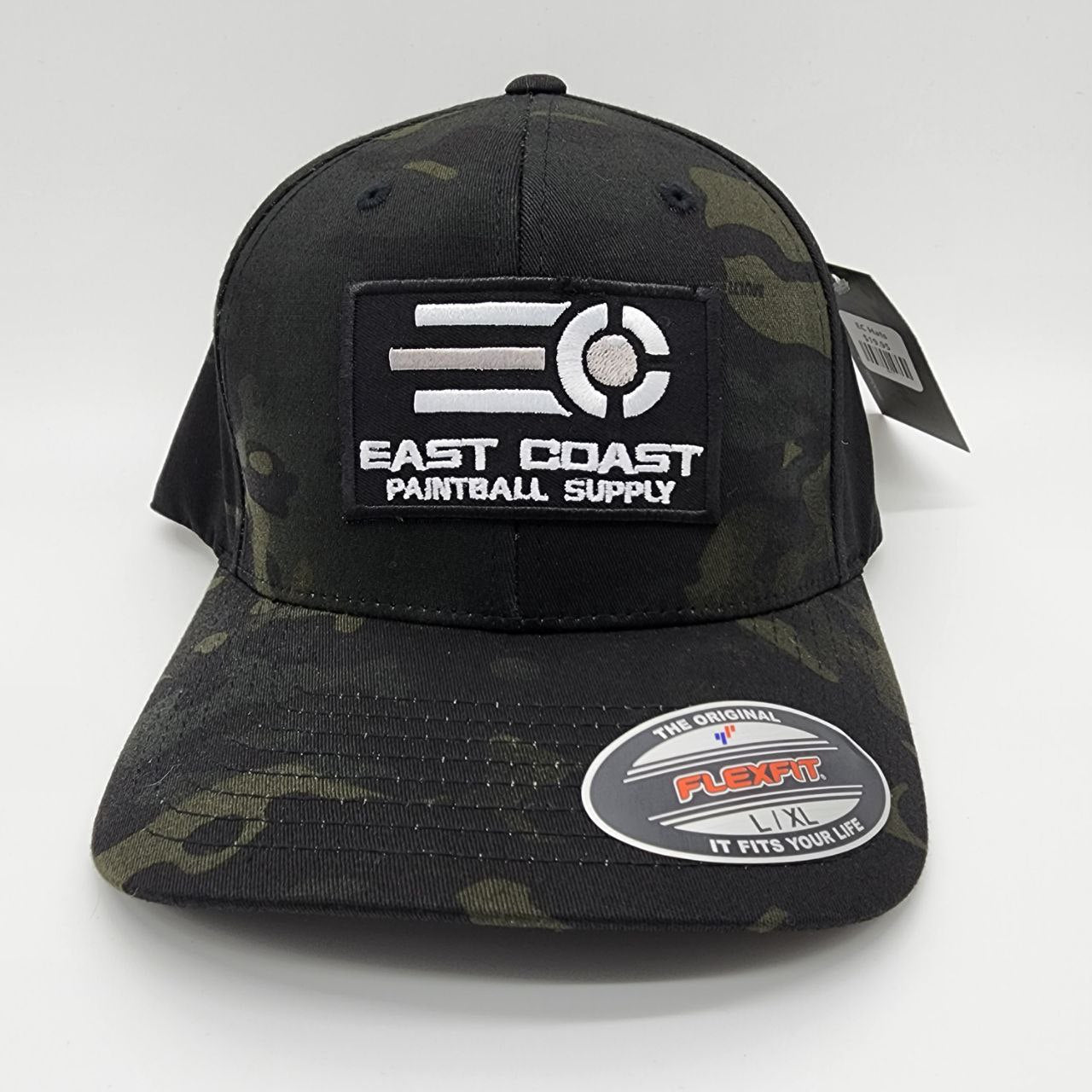 Flexfit Multi Cam Black Cap/Hat | East Coast Paintball Supply - Image 2