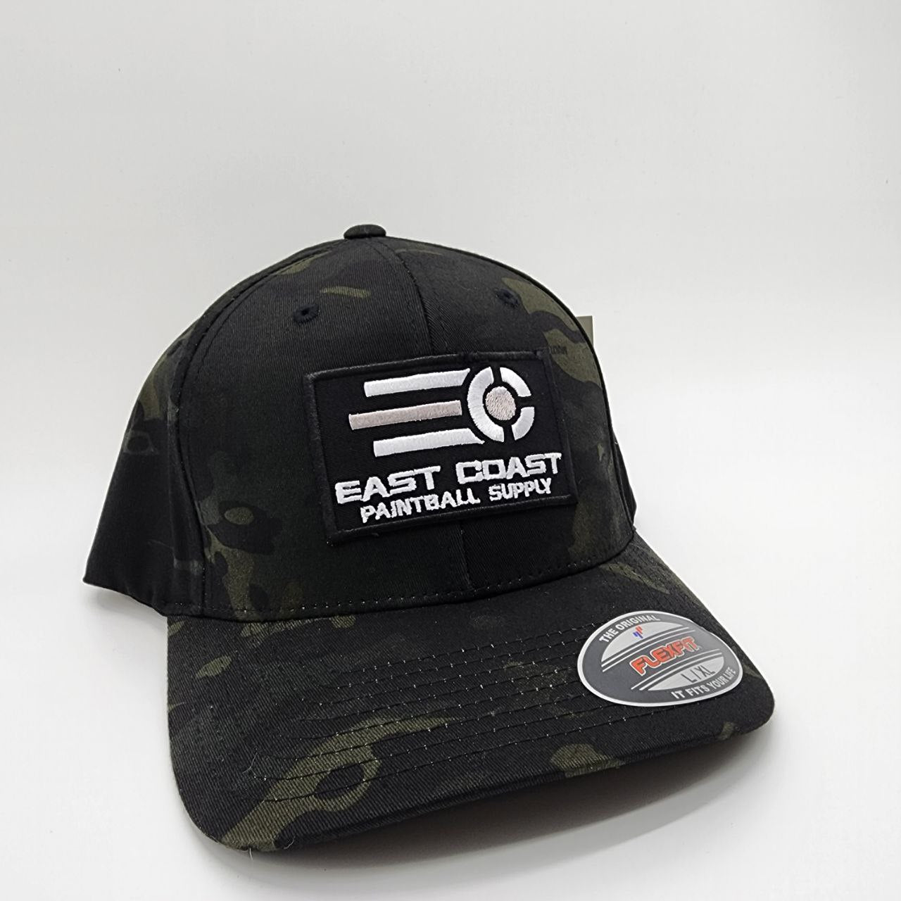 Flexfit Multi Cam Black Cap/Hat | East Coast Paintball Supply - Image 3