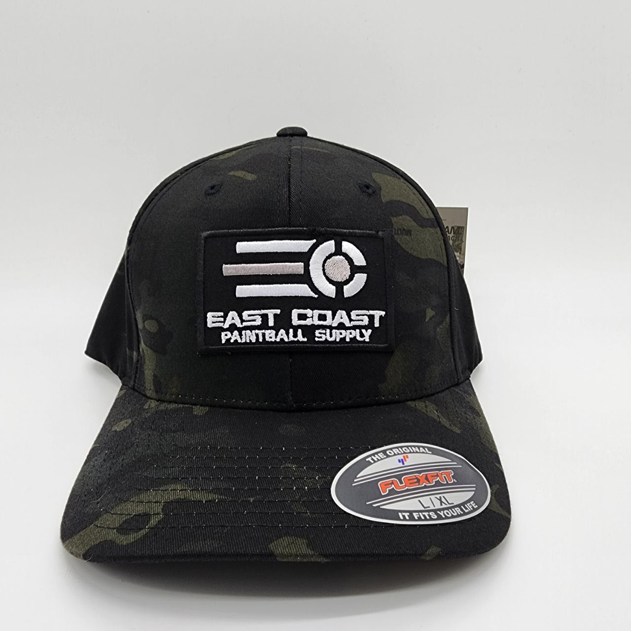 Flexfit Multi Cam Black Cap/Hat | East Coast Paintball Supply - Image 5