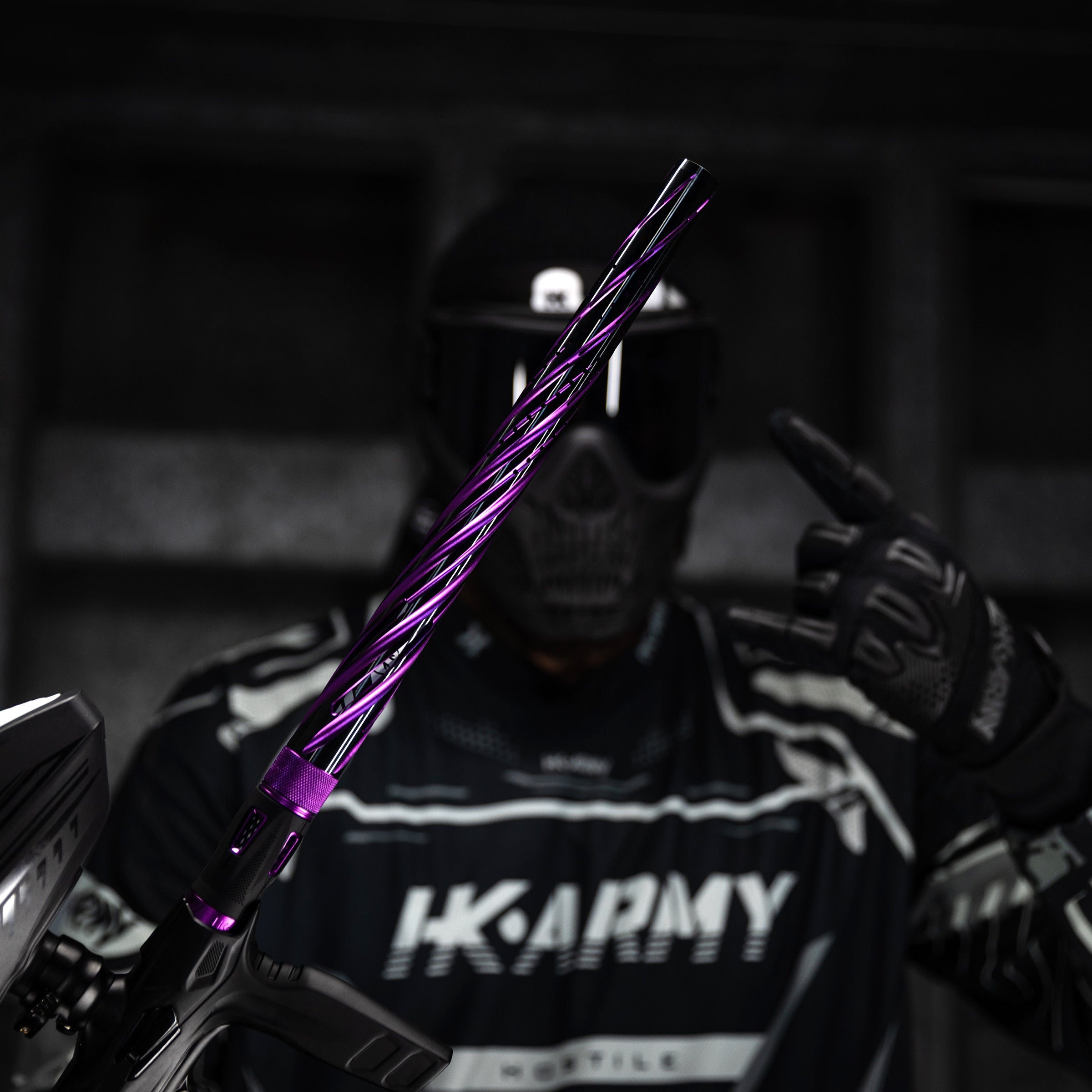 LAZR Elite Orbit Barrel Kit - 15' Dust Purple/Colored Inserts - Cocker Threads - Image 2