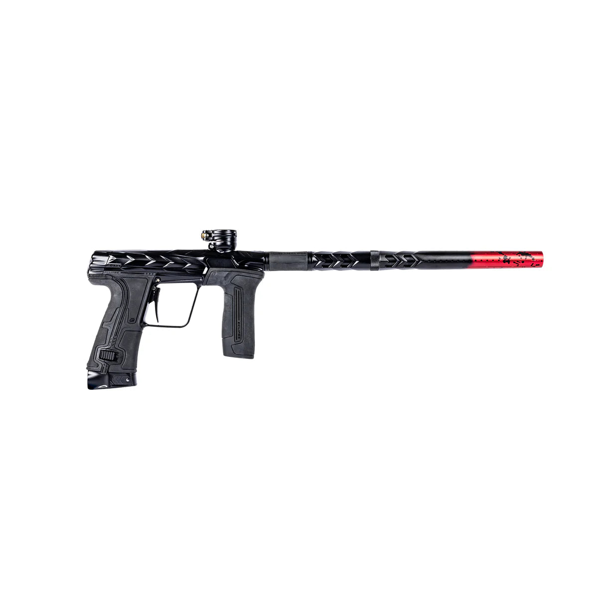 S63 PWR Elite Fossil Barrel Tip - Fade Red / Black Splash - Image 2