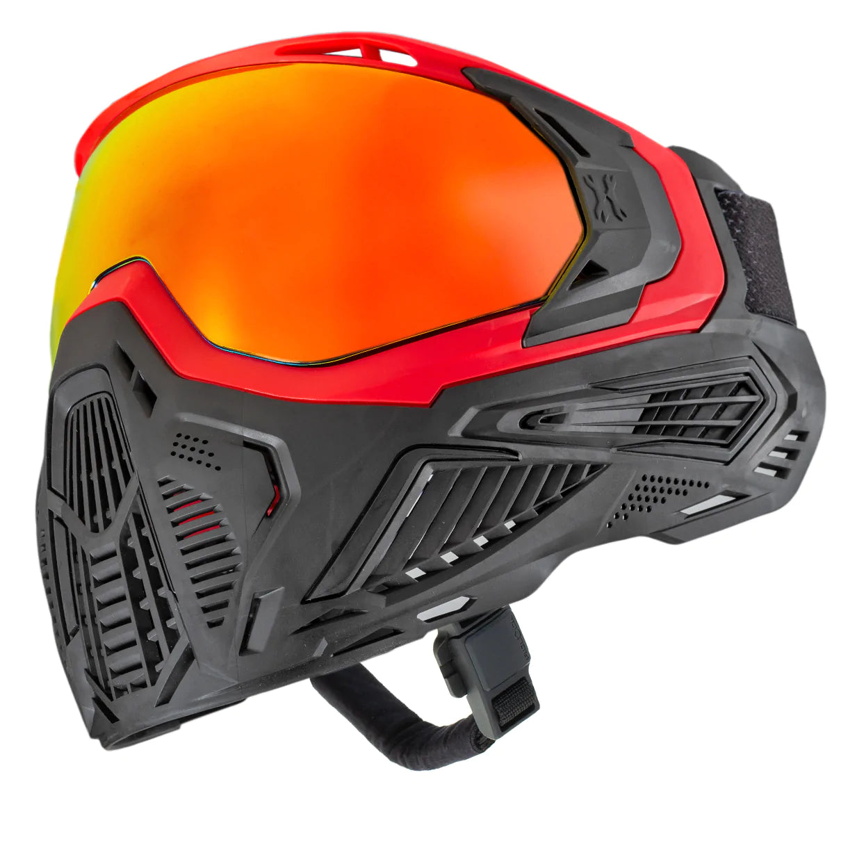Slr Goggle - Flare (Red/Black) Scorch Lens | Paintball Goggle | Mask | Hk Army