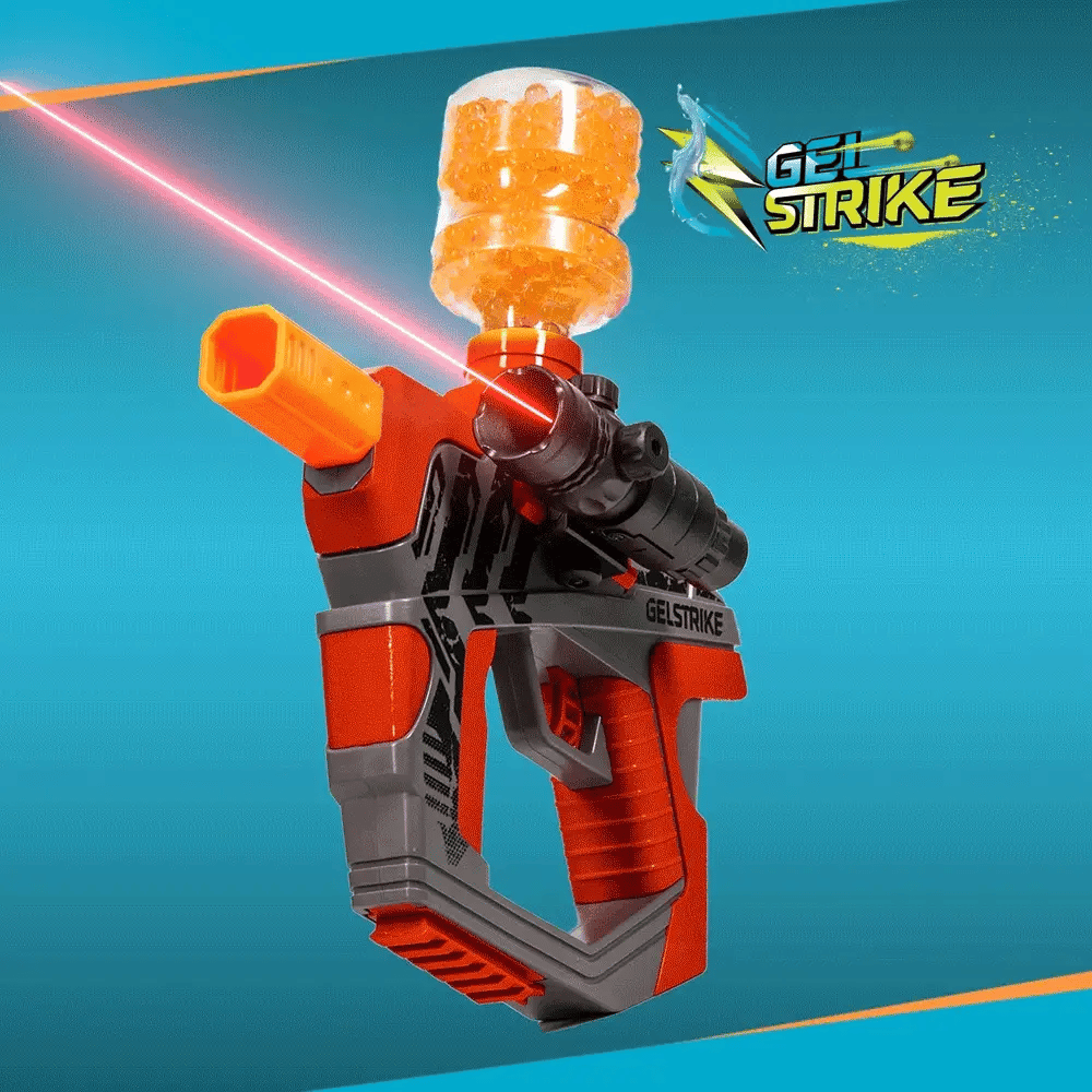 Gellyball kit with Laser | Delta Blaster | Gelstrike | Color: Lava Red - Image 4