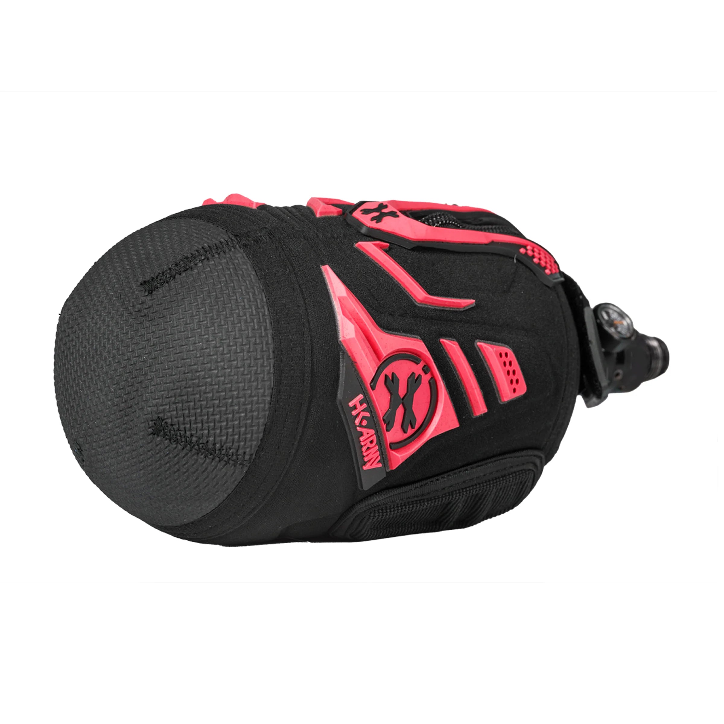Paintball air tank cover / sleeve | hardline armored - Color: red/black fire - Image 4