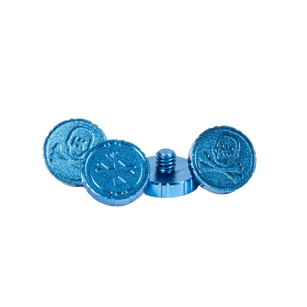 Machined Goggle Screw Set "Icon" Blue - Image 4
