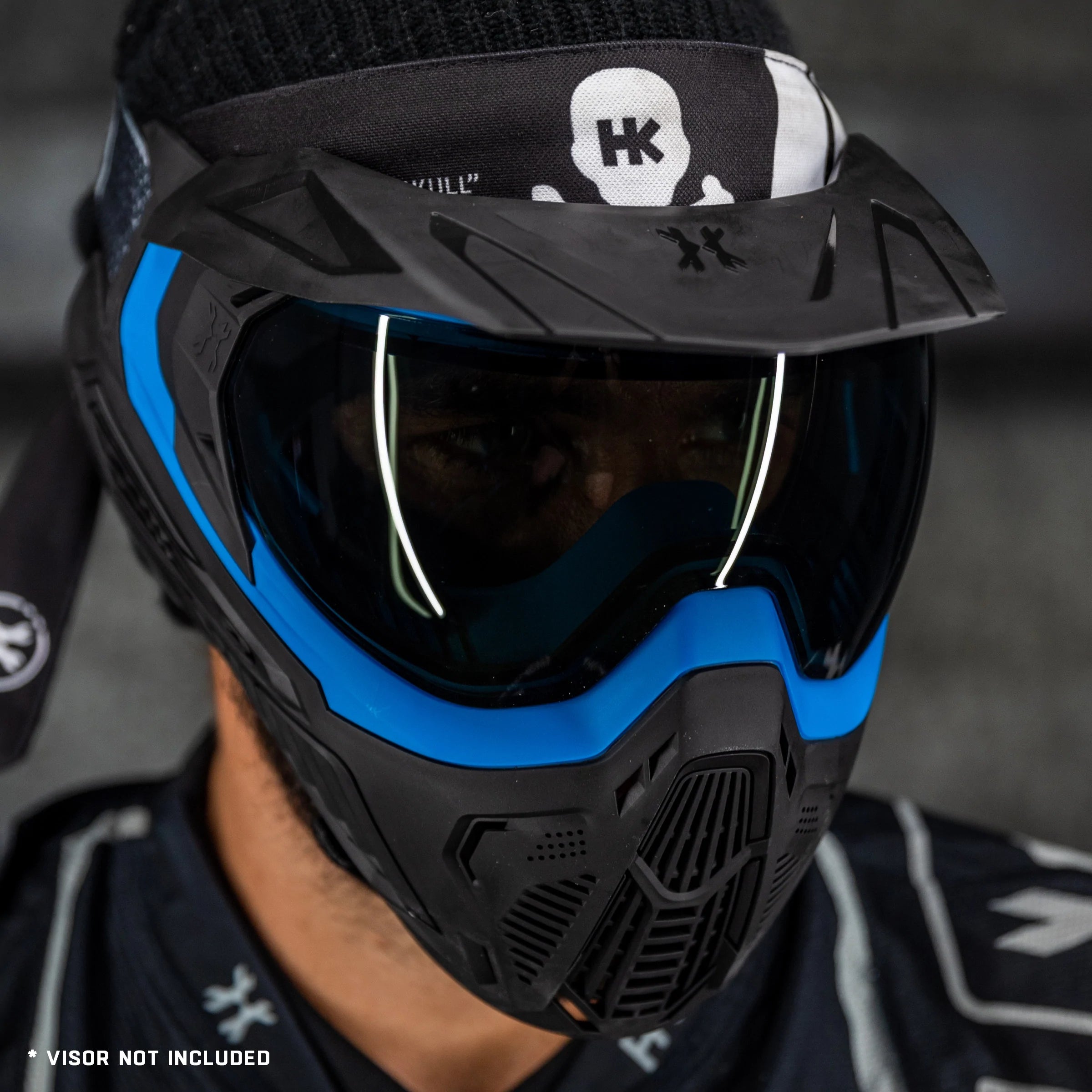 Slr Goggle - Sapphire (Blue/Black/Black) Smoke Lens | Paintball Goggle | Mask | Hk Army - Image 8