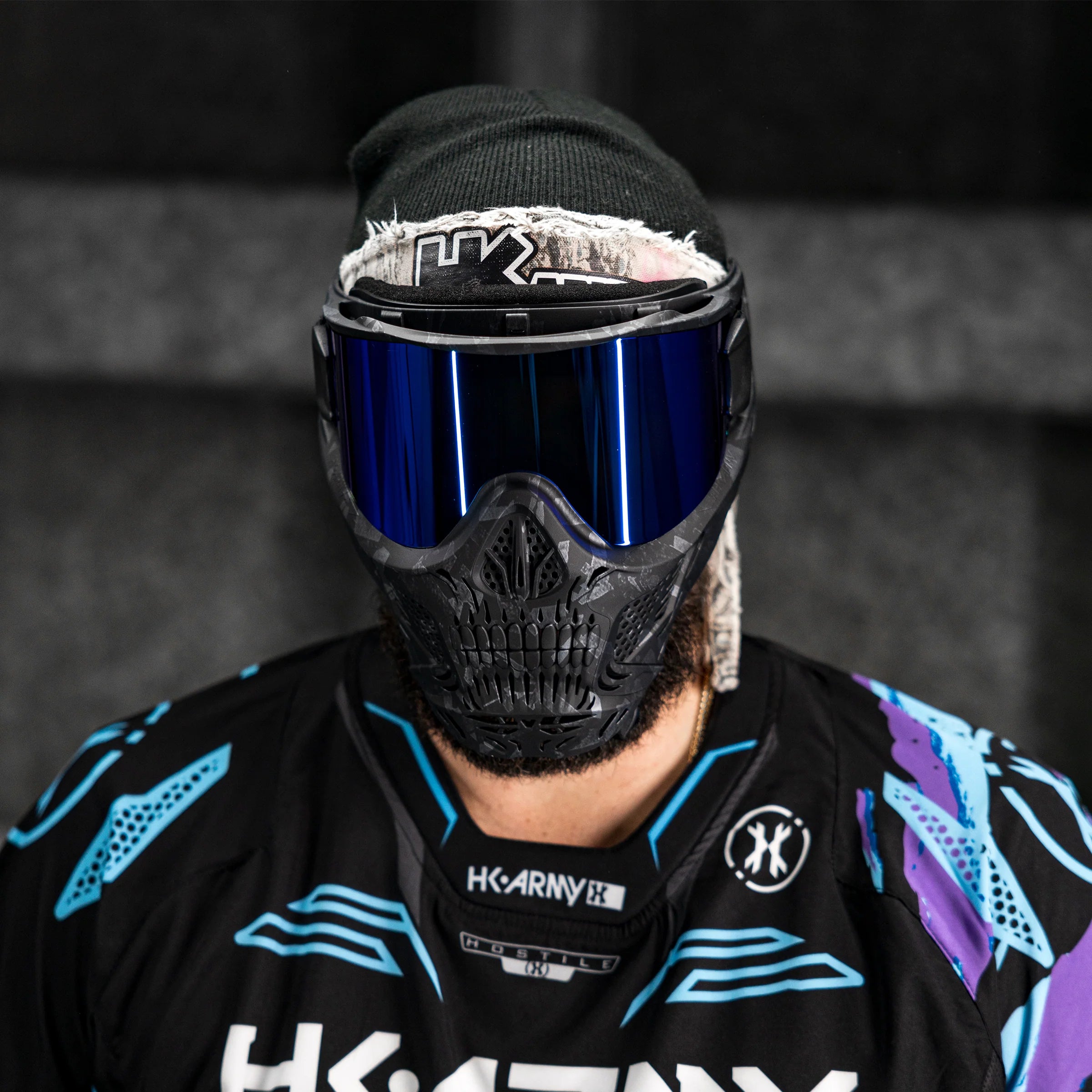 HSTL Skull Goggle "Shards" W/ Ice Lens | Paintball Goggle | Mask | Hk Army - Image 6