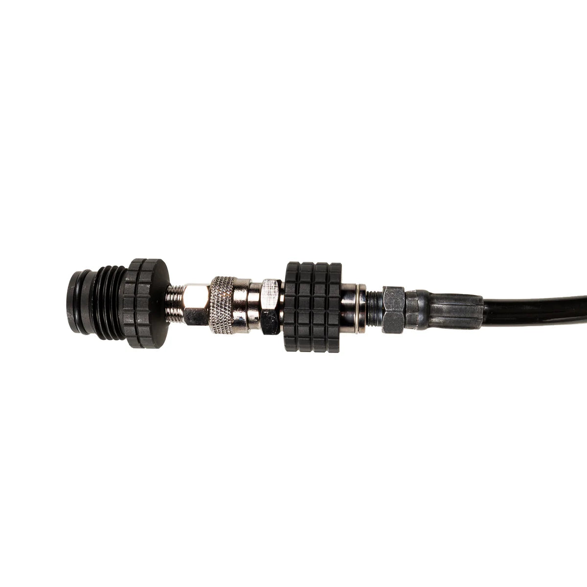Coiled Remote w/ Slide Check + Quick Disconnect - Black - Image 2