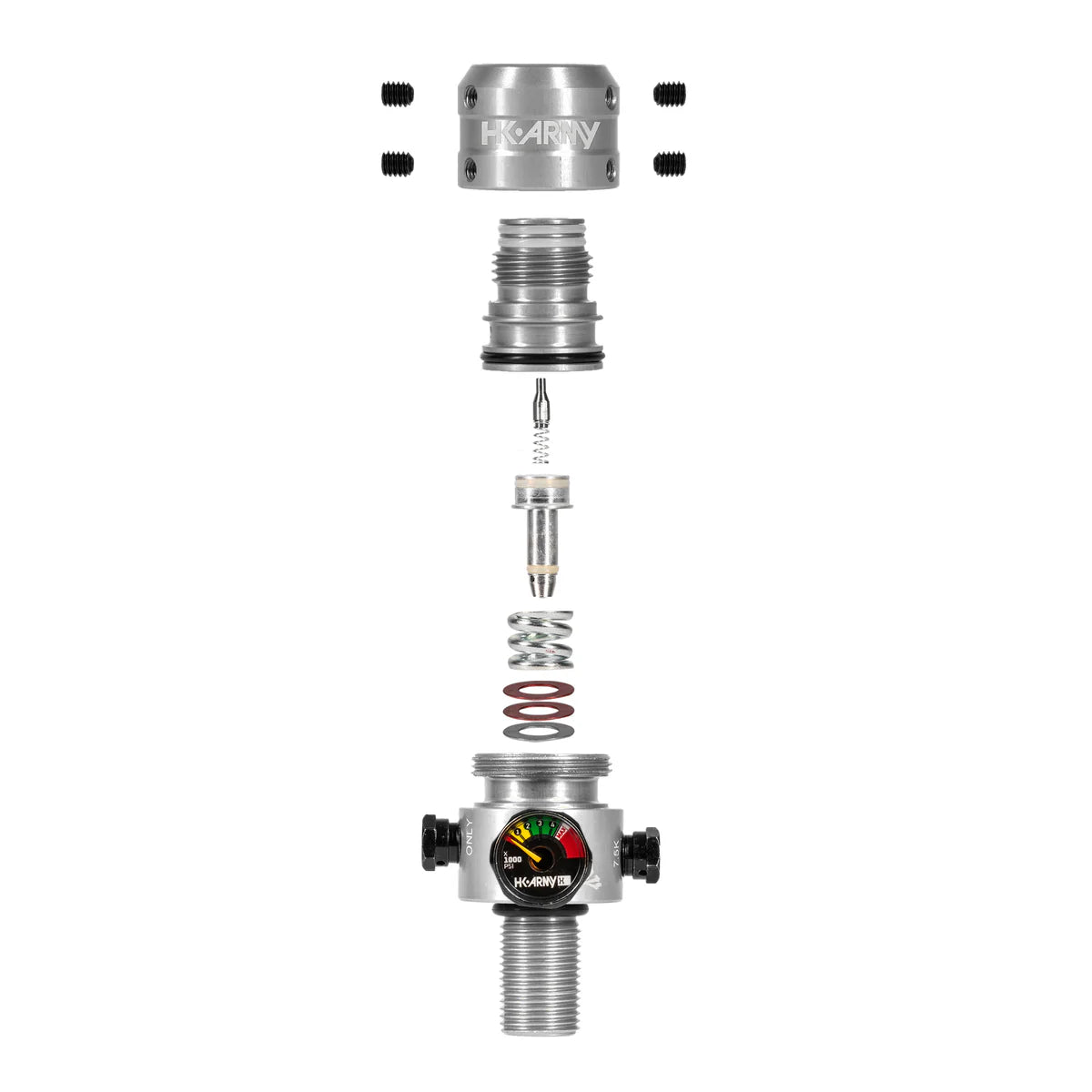 AeroLite Pro Regulator - Adjustable & Rotational - Silver - Image 6